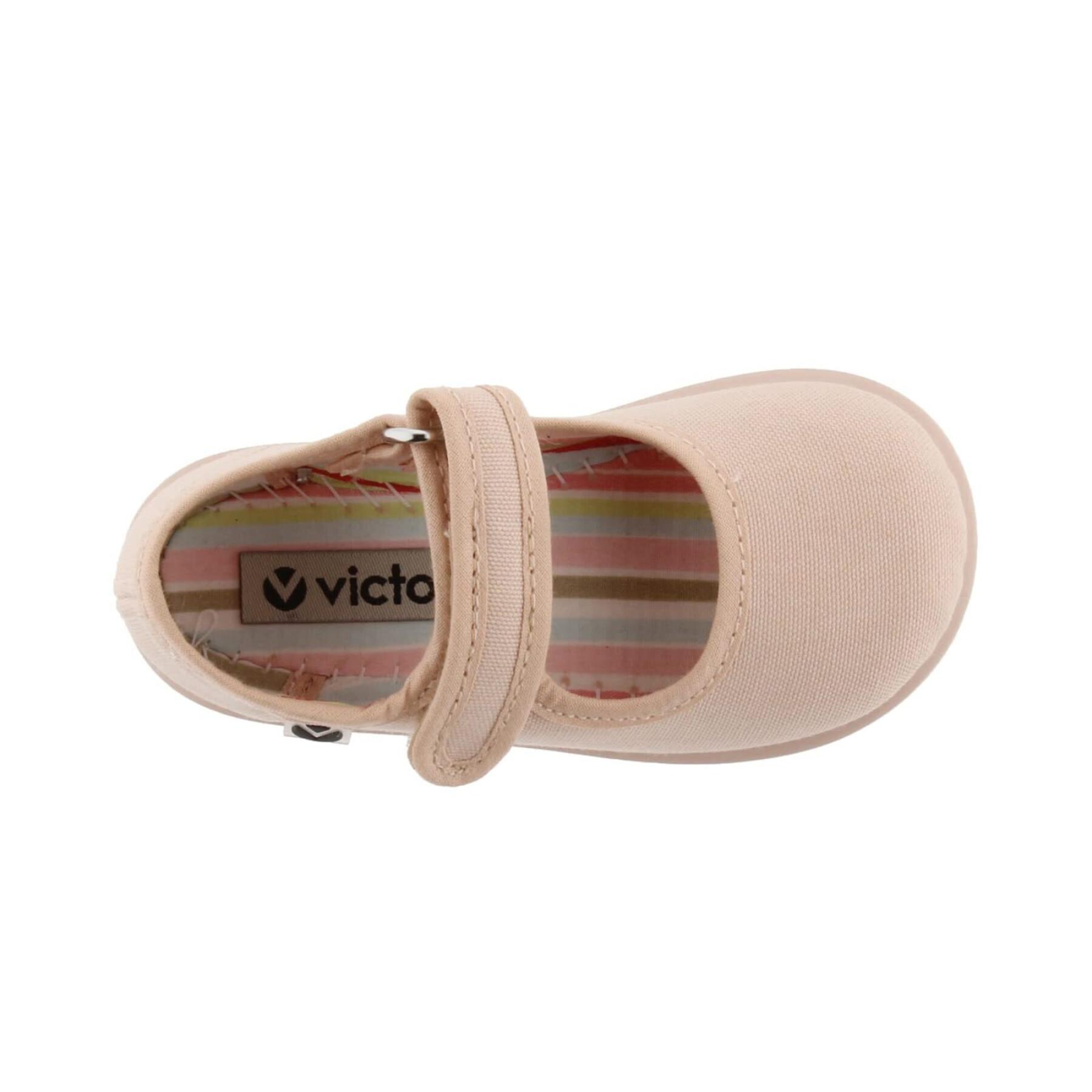 Sandaler i canvas för flickor Victoria Alba Mercedes