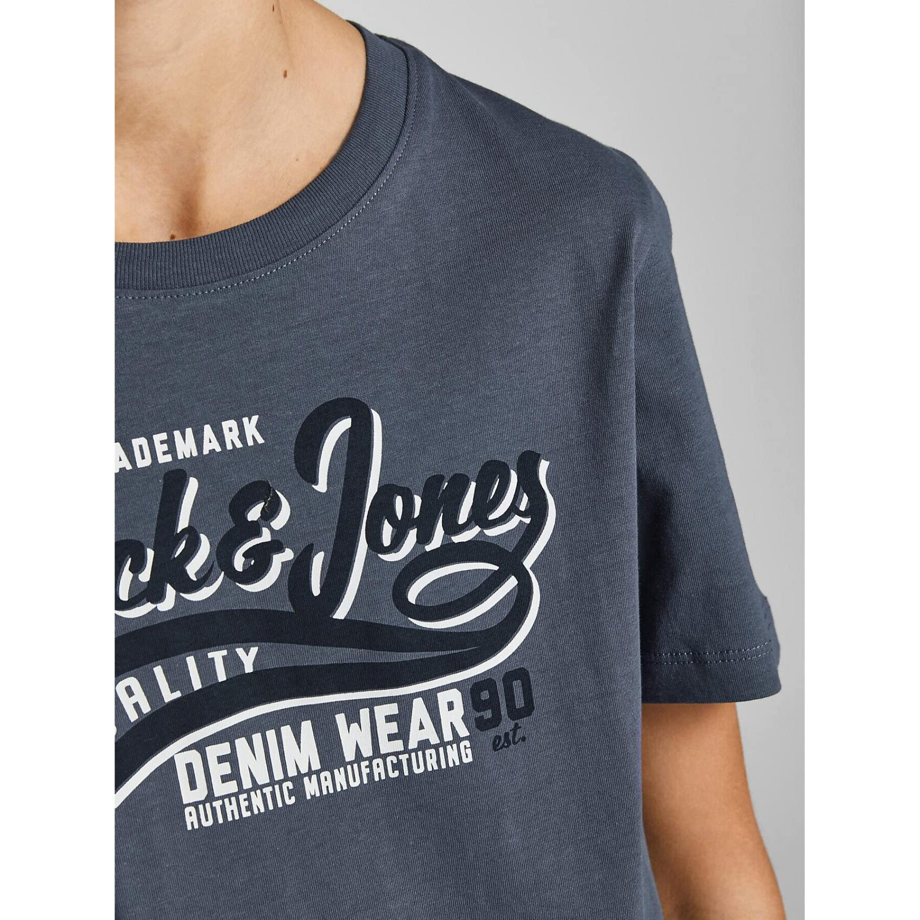 T-shirt för barn Jack & Jones Logo