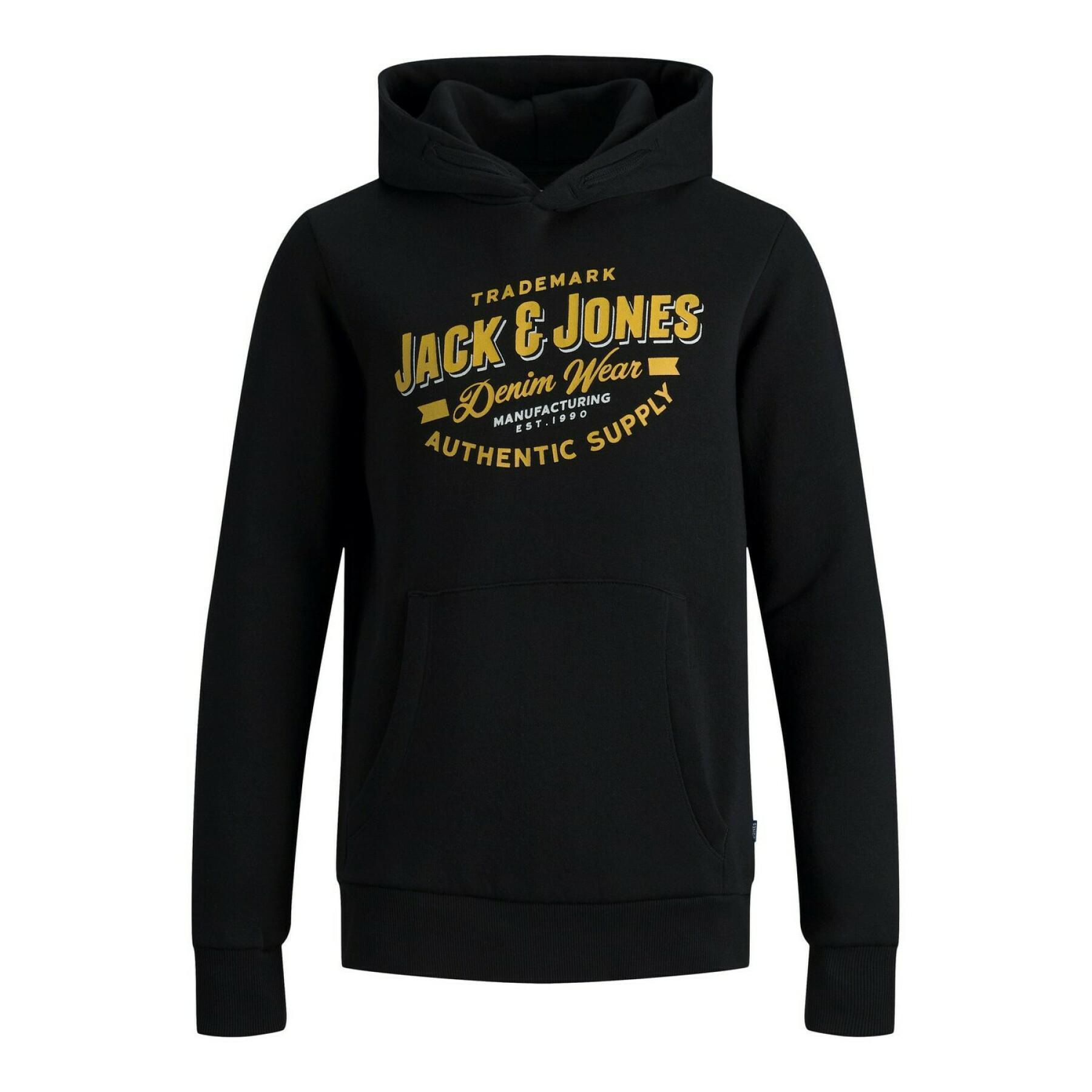 Sweatshirt med huva för barn Jack & Jones Logo