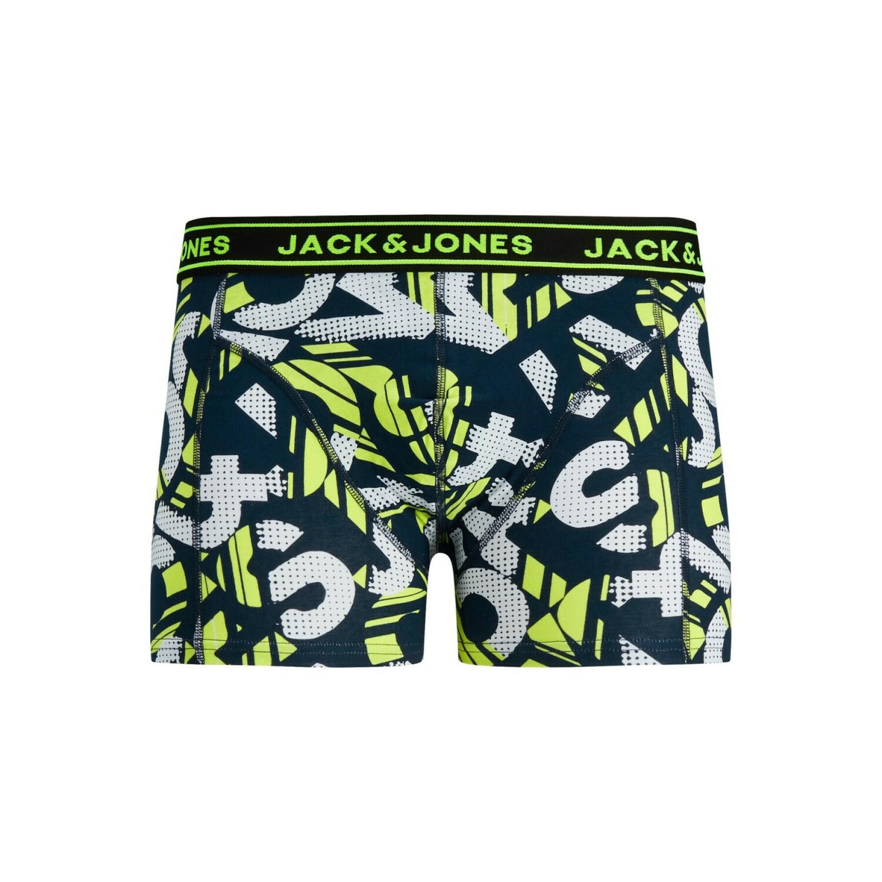 Set med 3 boxershorts för barn Jack & Jones Logo Print