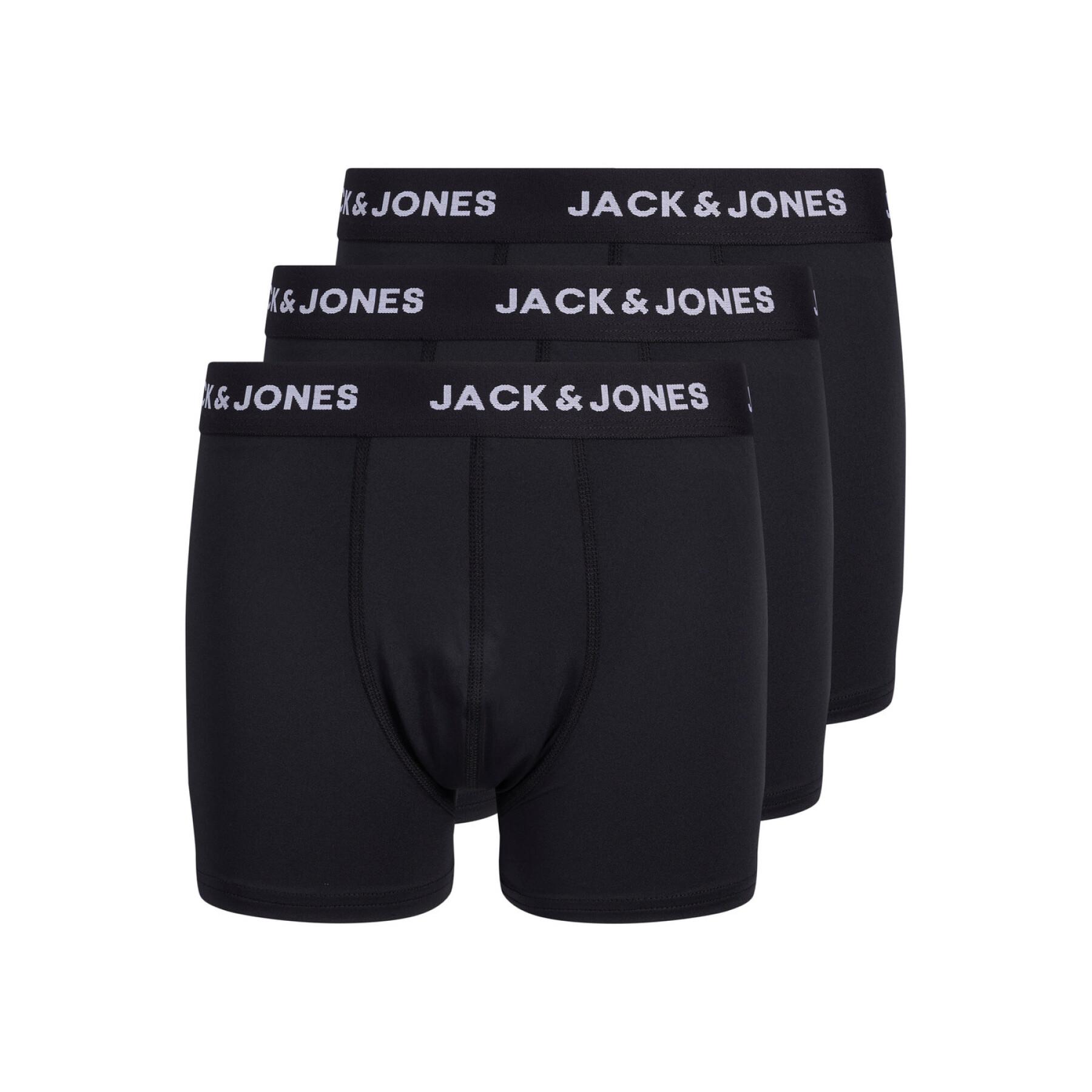 Set med 3 boxershorts för barn Jack & Jones Jacbase Microfiber