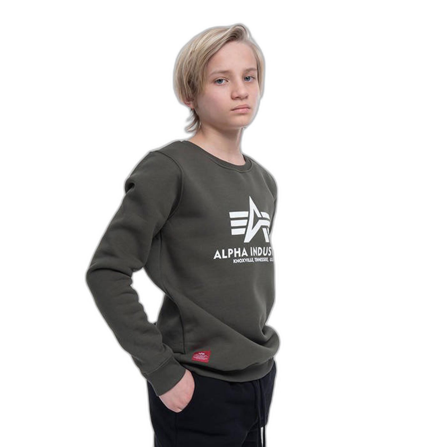 Sweatshirt för barn Alpha Industries Basic