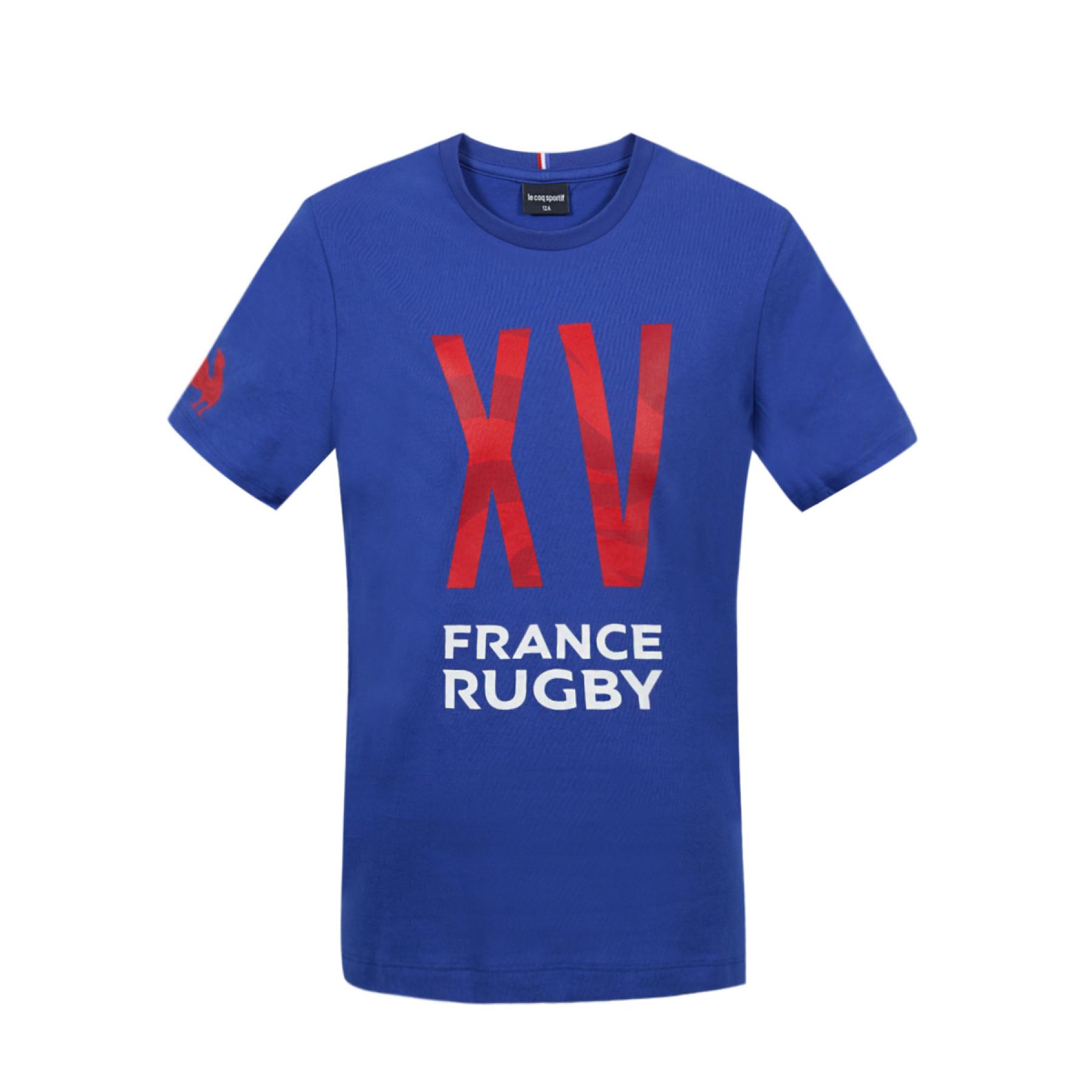 T-shirt för barn XV de France fan n°1