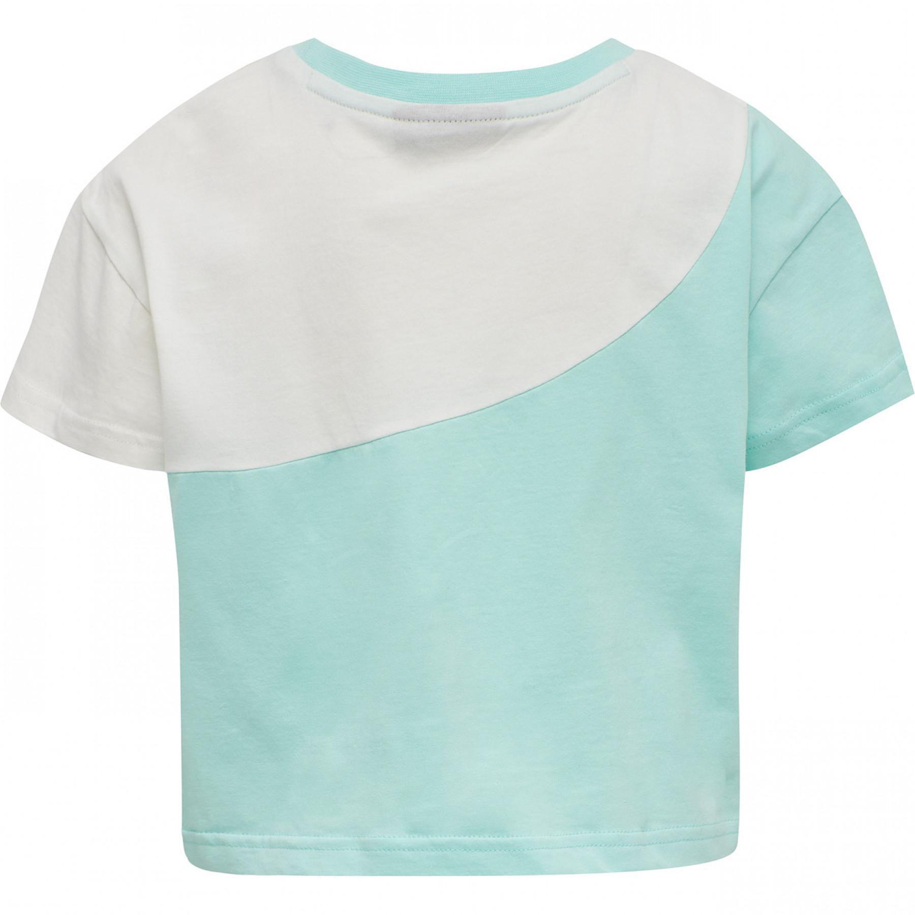 Crop top T-shirt för flickor Hummel hmlchloe