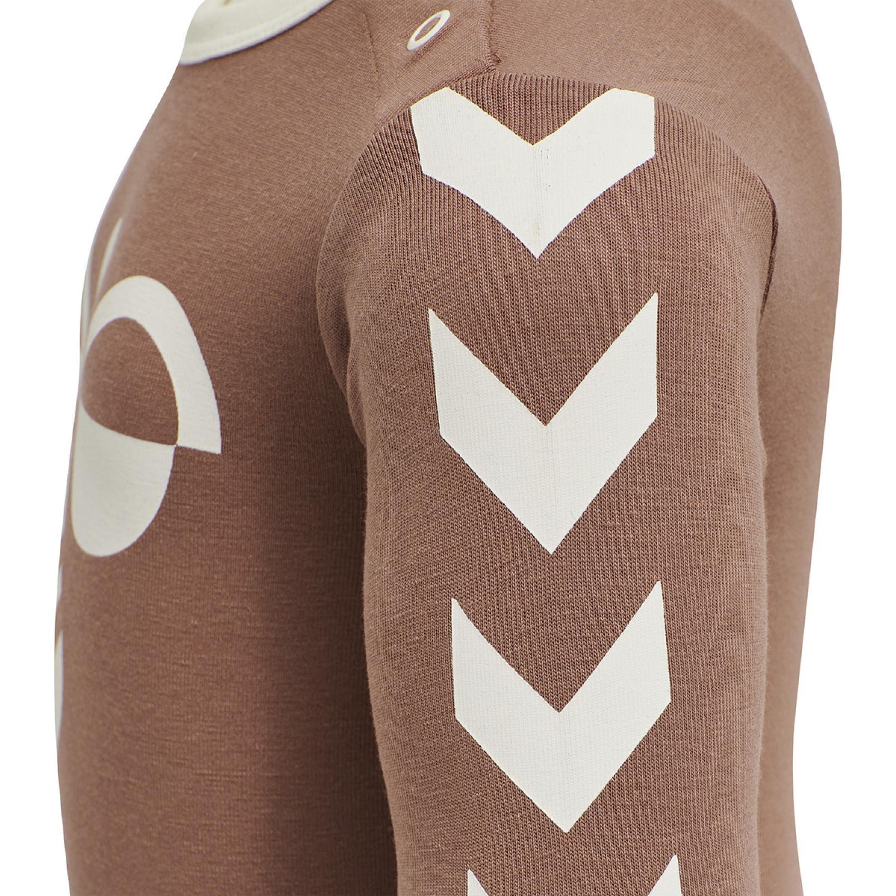 Långärmad bodysuit för baby Hummel hmlflipper