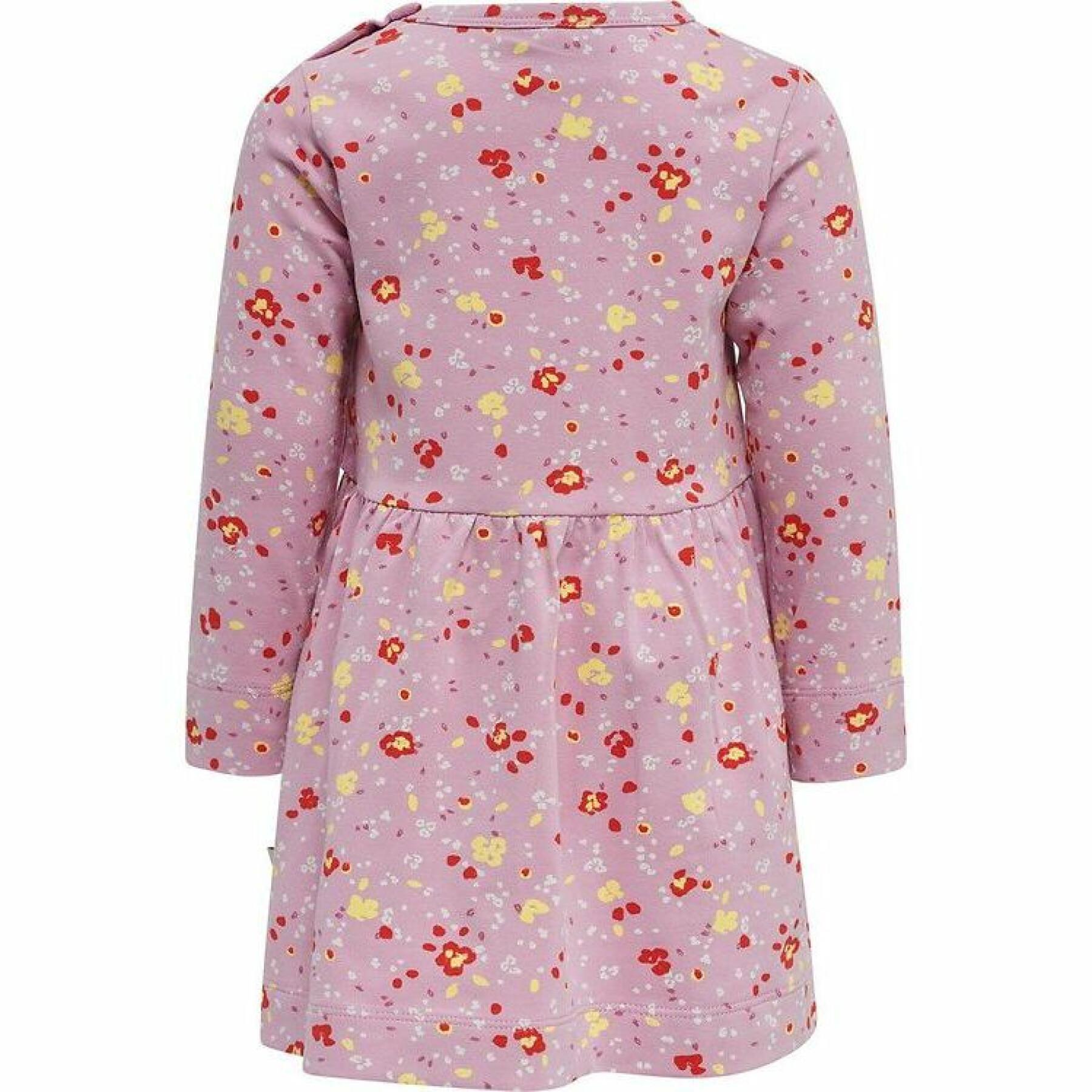 Långärmad klänning för barn Hummel hmlmira