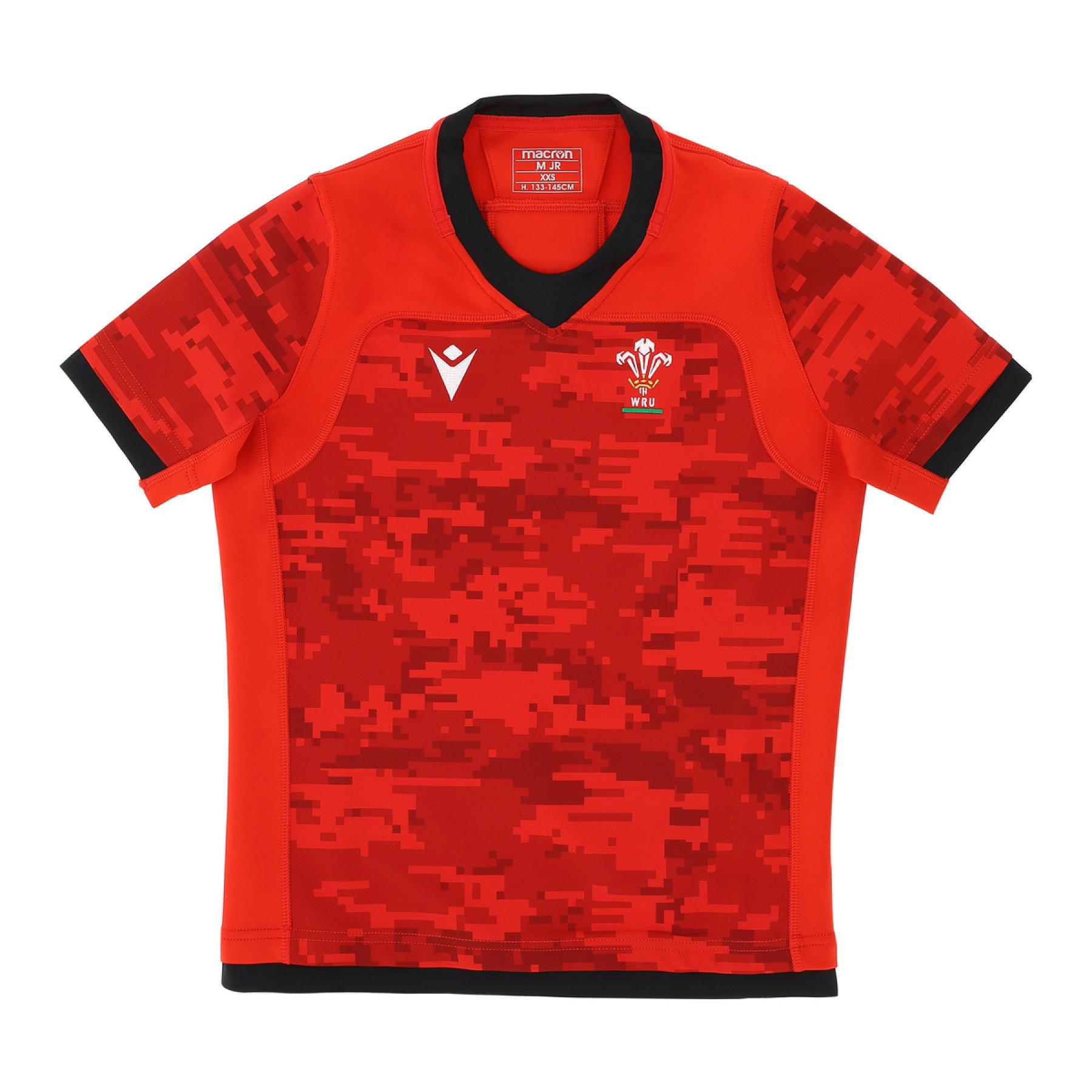 Rugby T-shirt för barn Pays de Galles union 2020/21