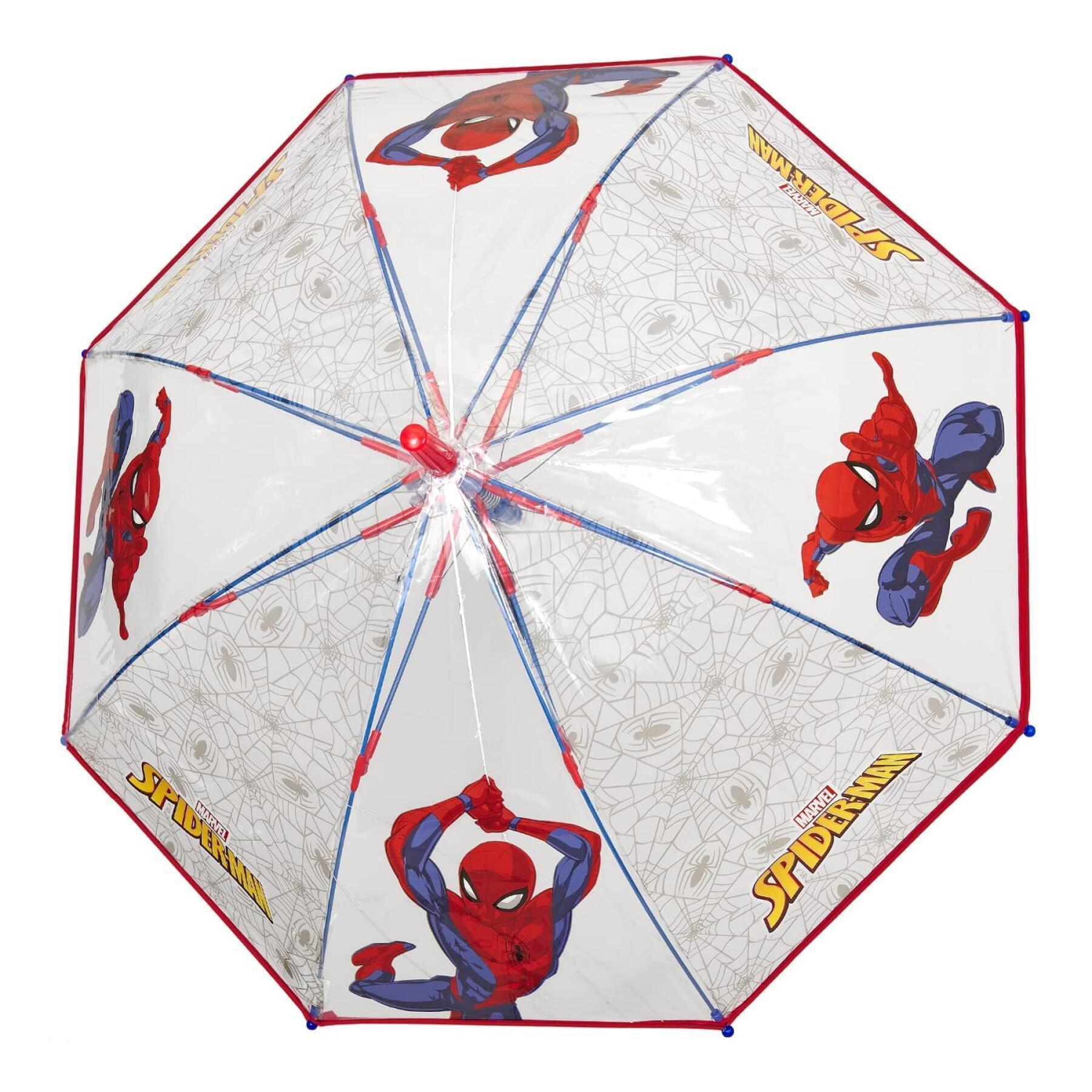 Paraply spiderman campana transparente Marvel