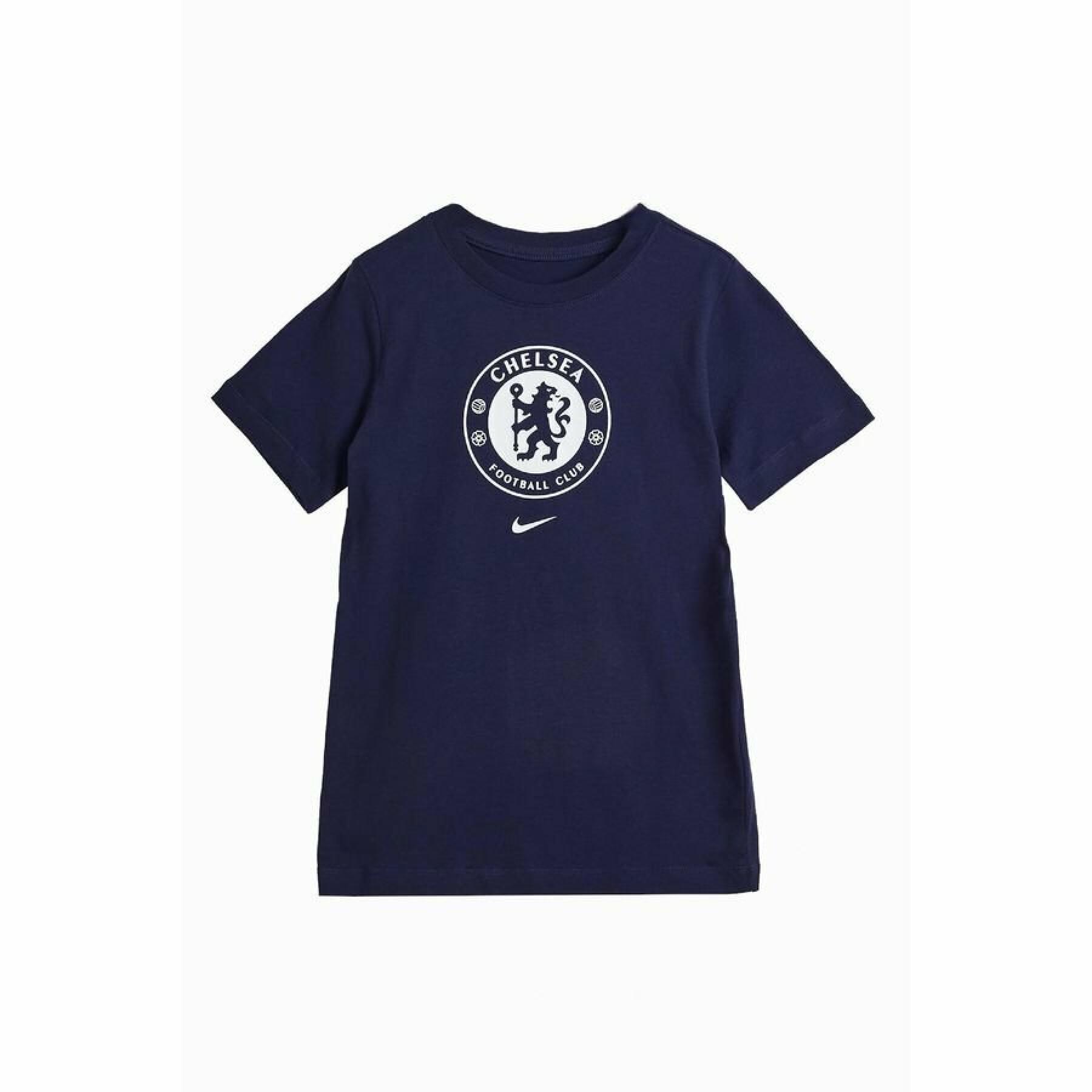 T-shirt för barn Chelsea FC Crest 2022/23
