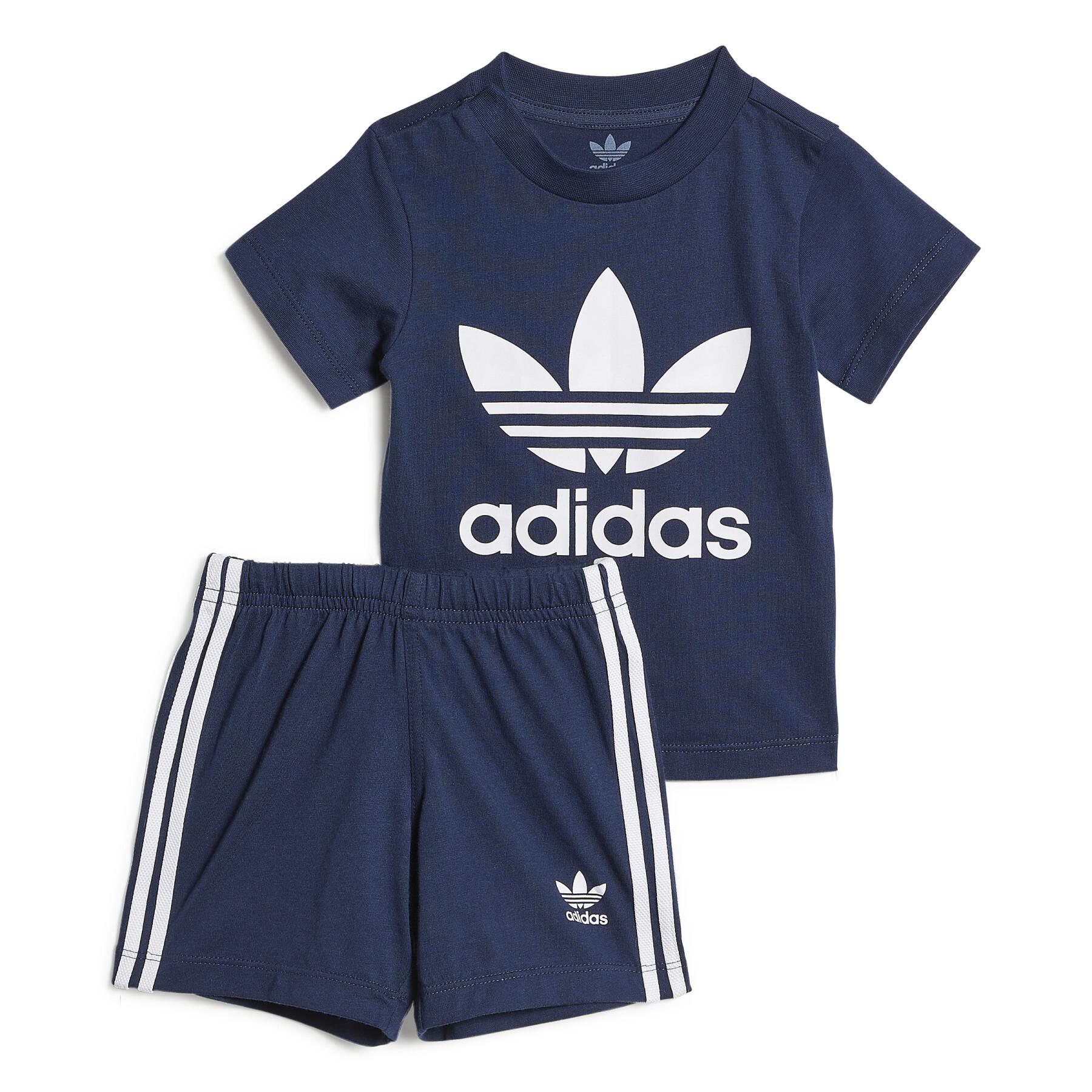 Shorts och t-shirt för baby adidas Originals Trefoil