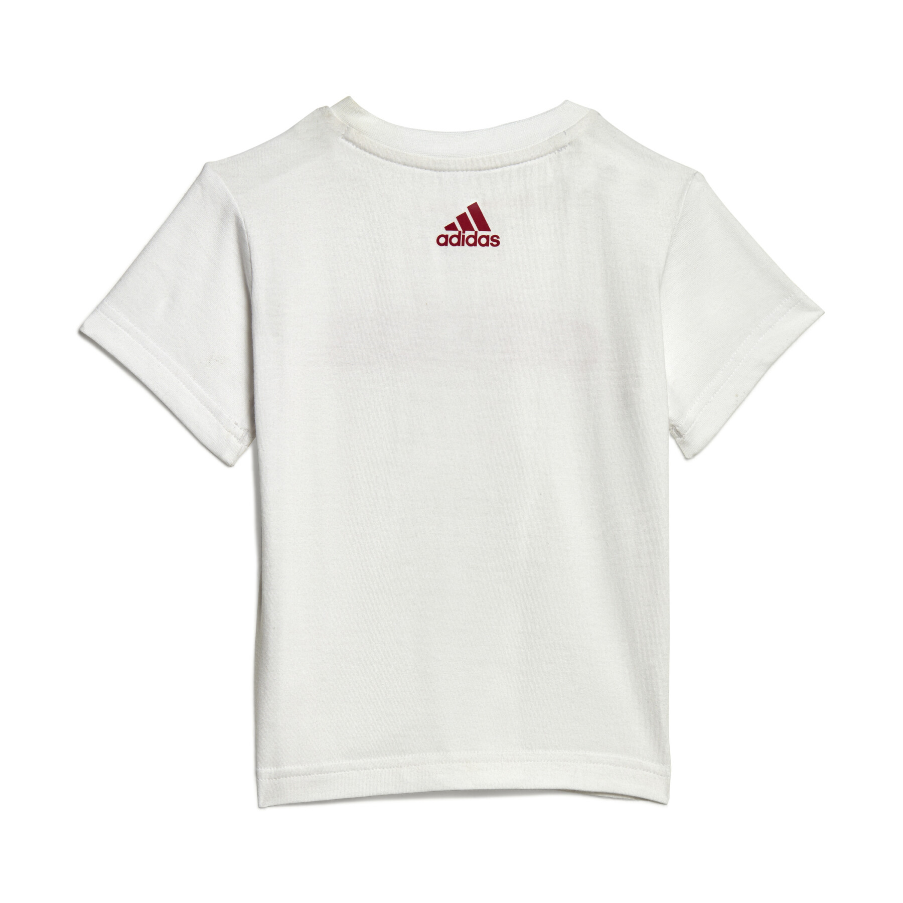 T-shirt och shorts i ekologisk bomull för baby adidas 3-Stripes Essentials Lineage