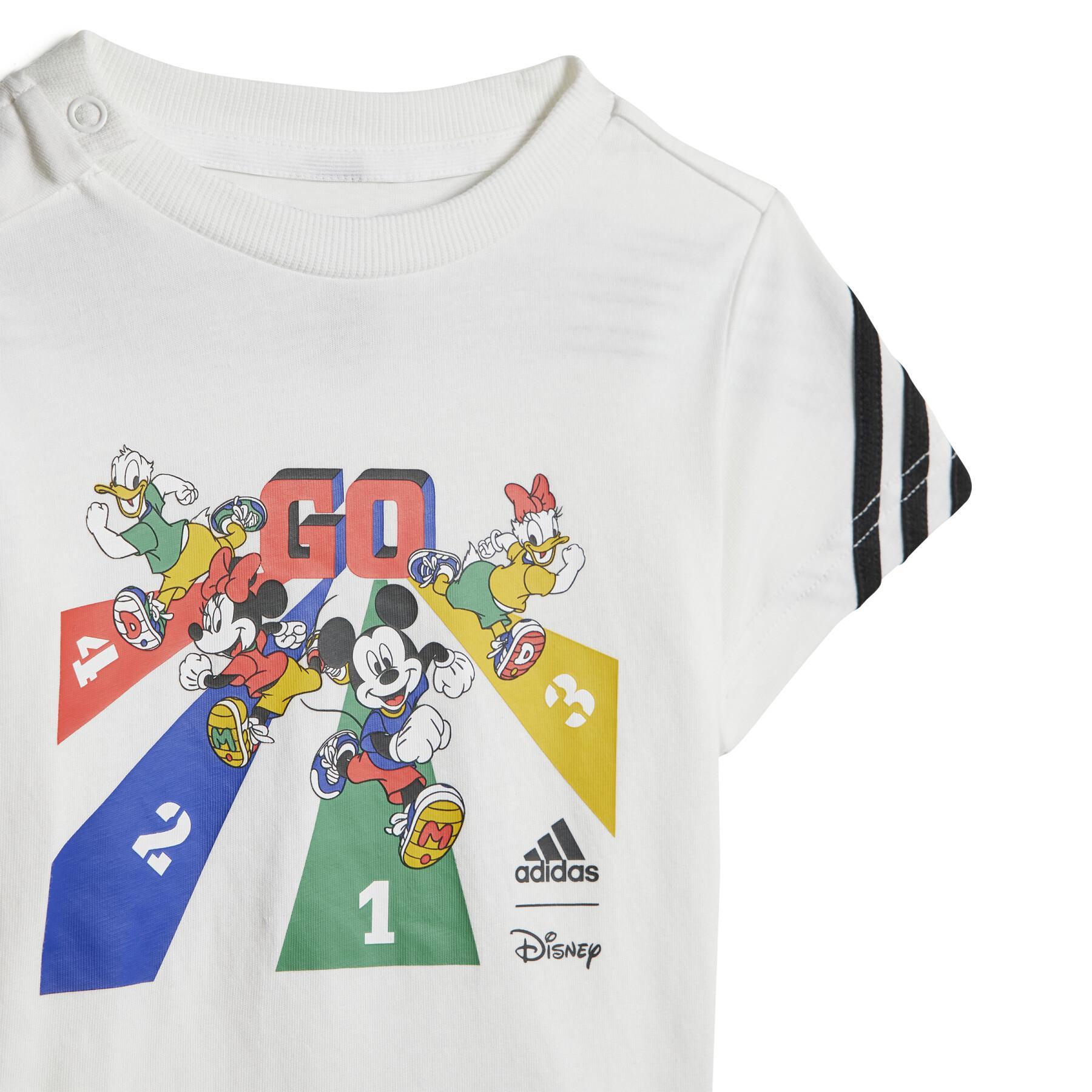T-shirt och shorts för baby adidas Disney Mickey Mouse