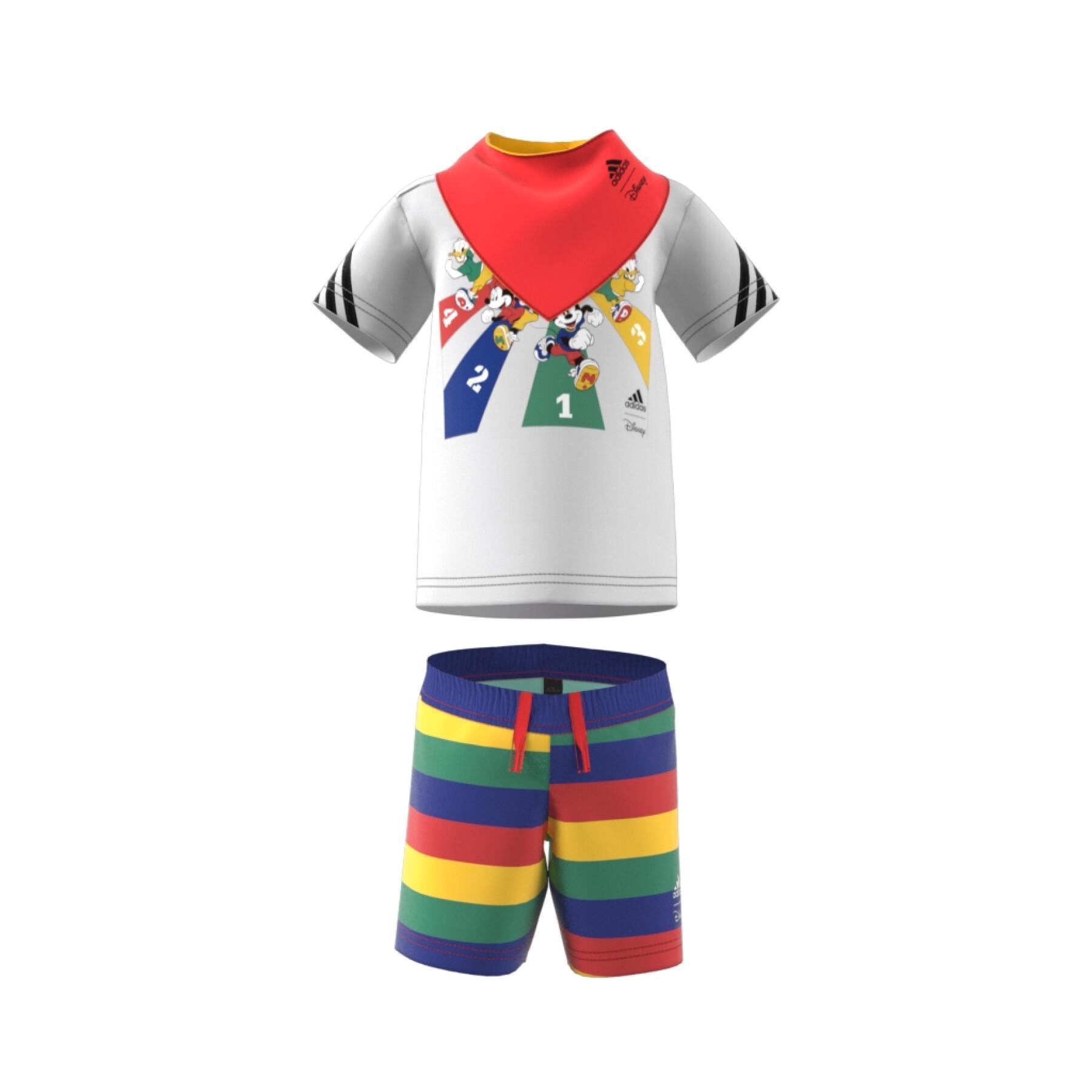 T-shirt och shorts för baby adidas Disney Mickey Mouse