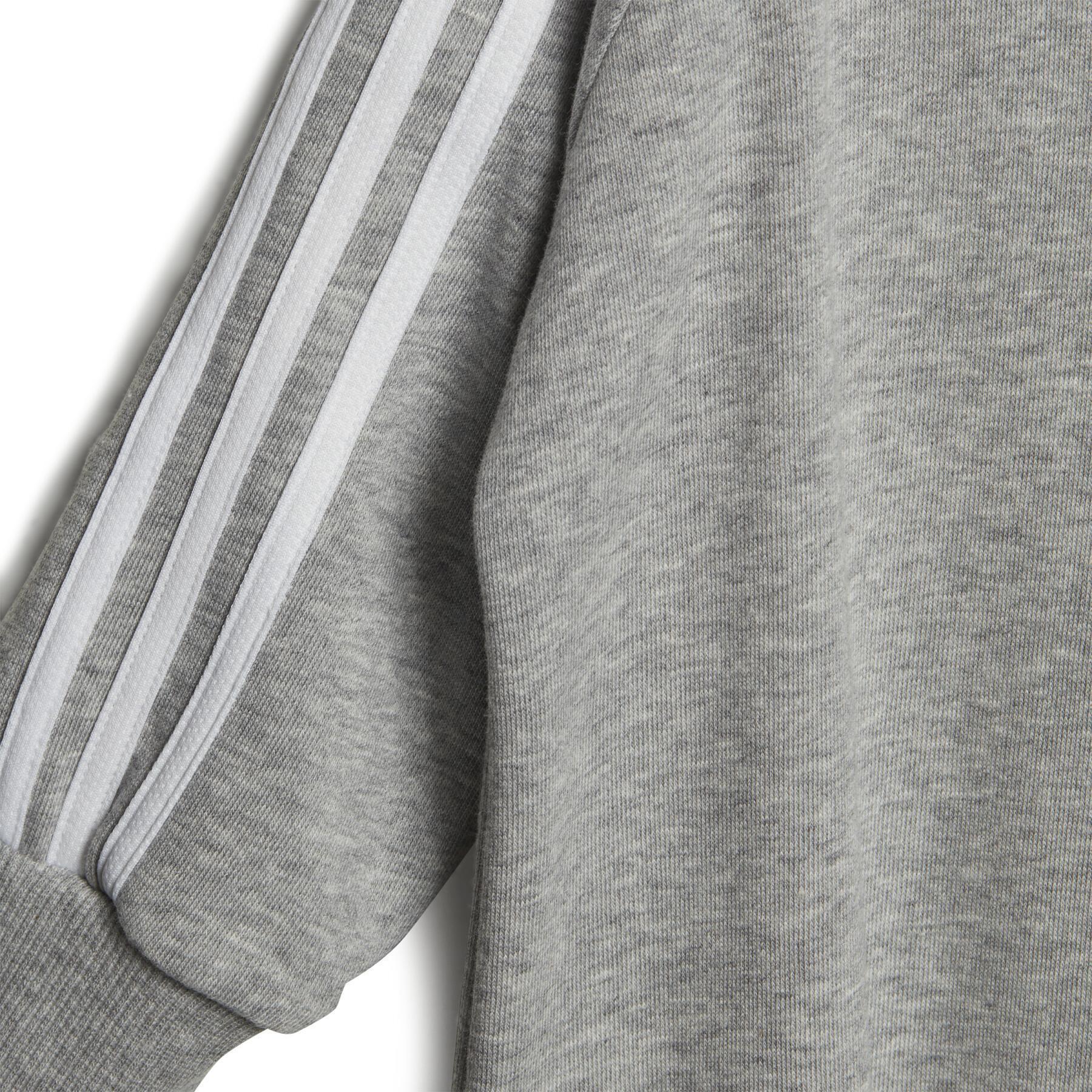 Jumpsuit i fleece för barn adidas Essentials 3-Stripes