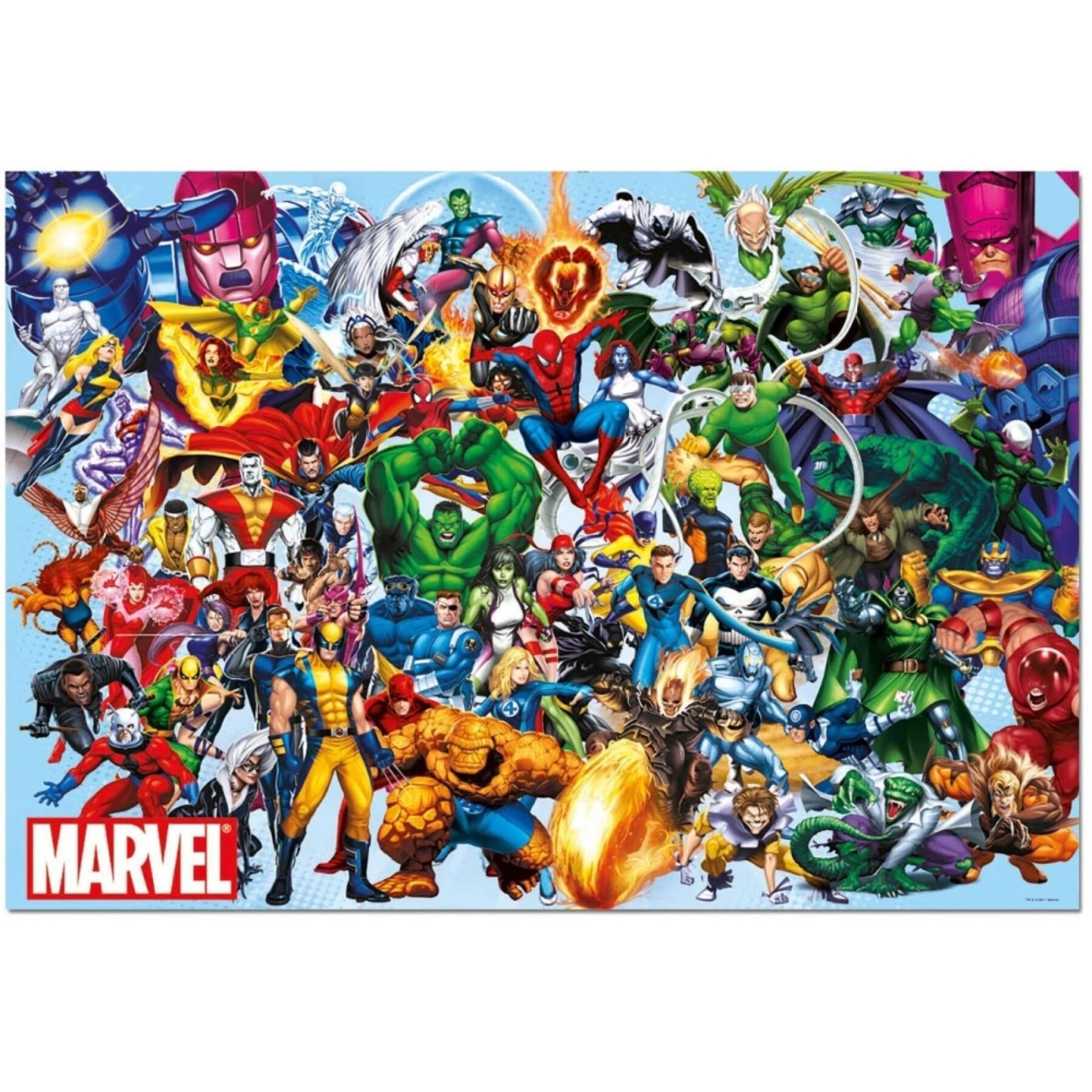 Pussel med 1000 bitar Avengers Marvel Heroes
