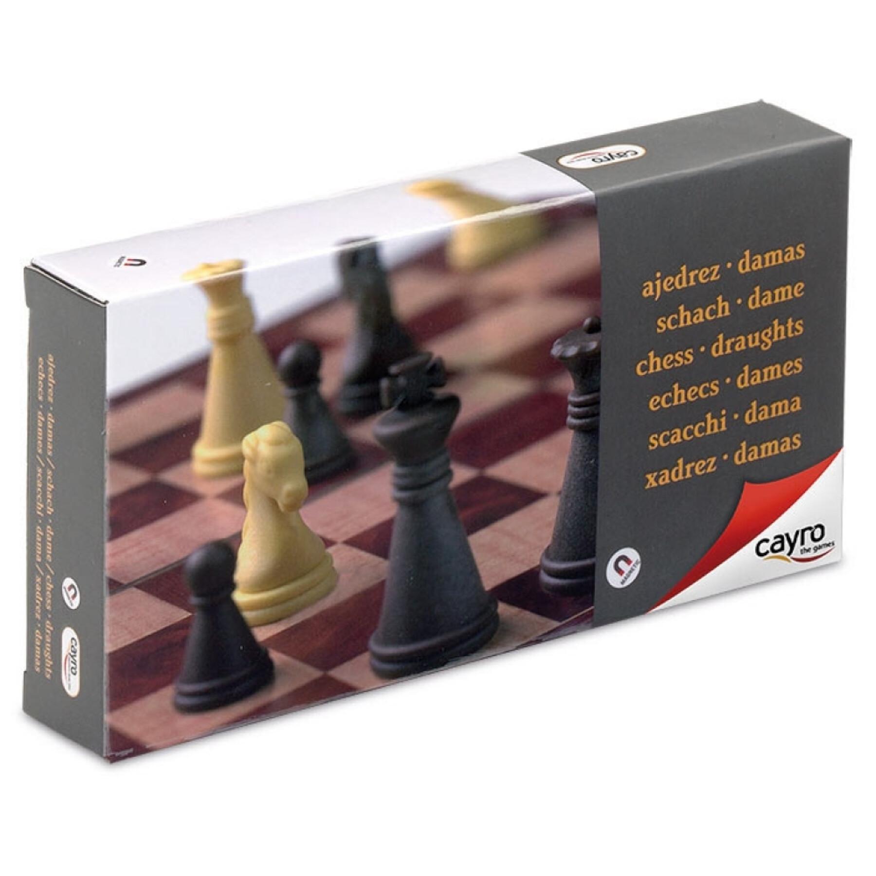 Magnetiska schack- och dambrickor Cayro