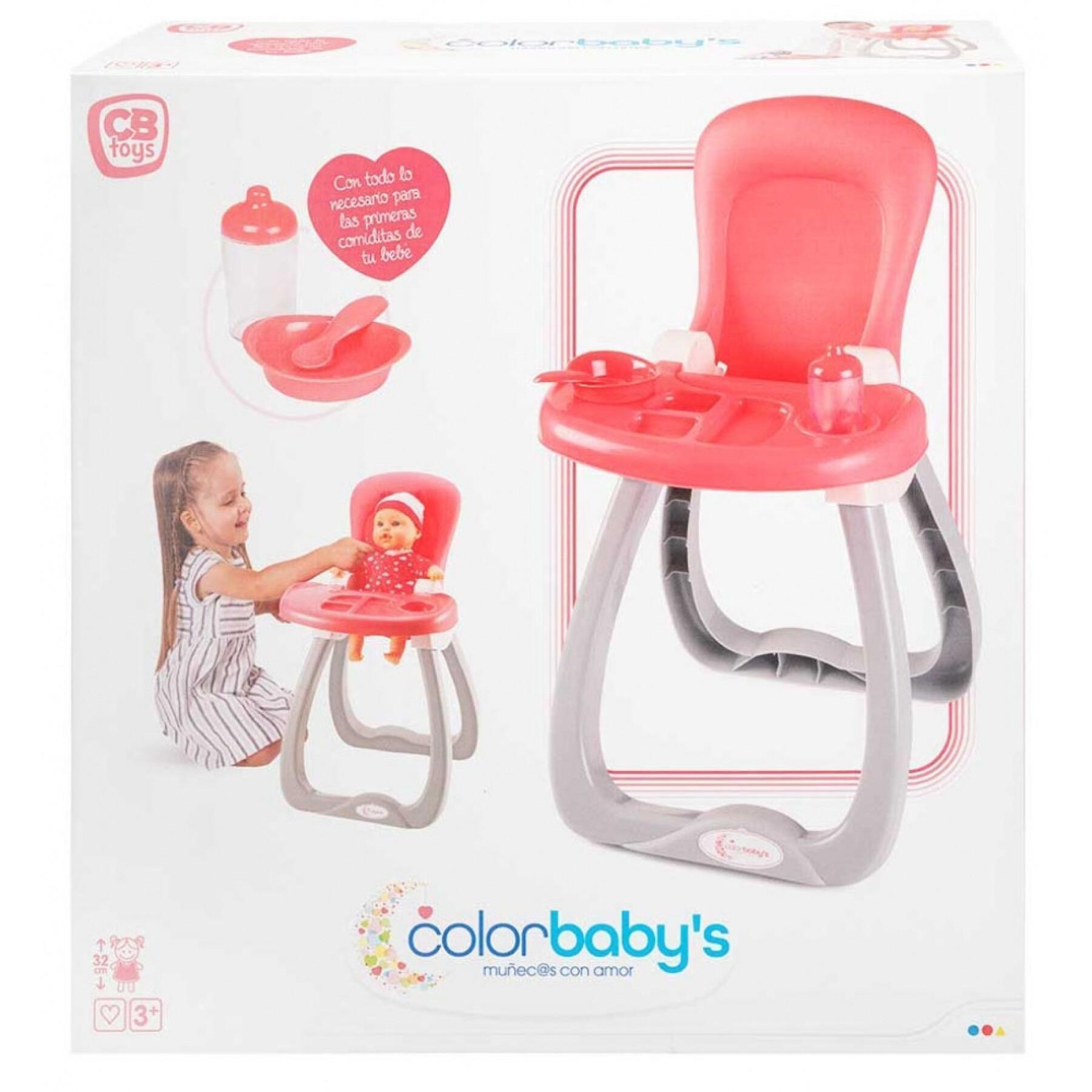 Hög stol för dockor med tillgång CB Toys
