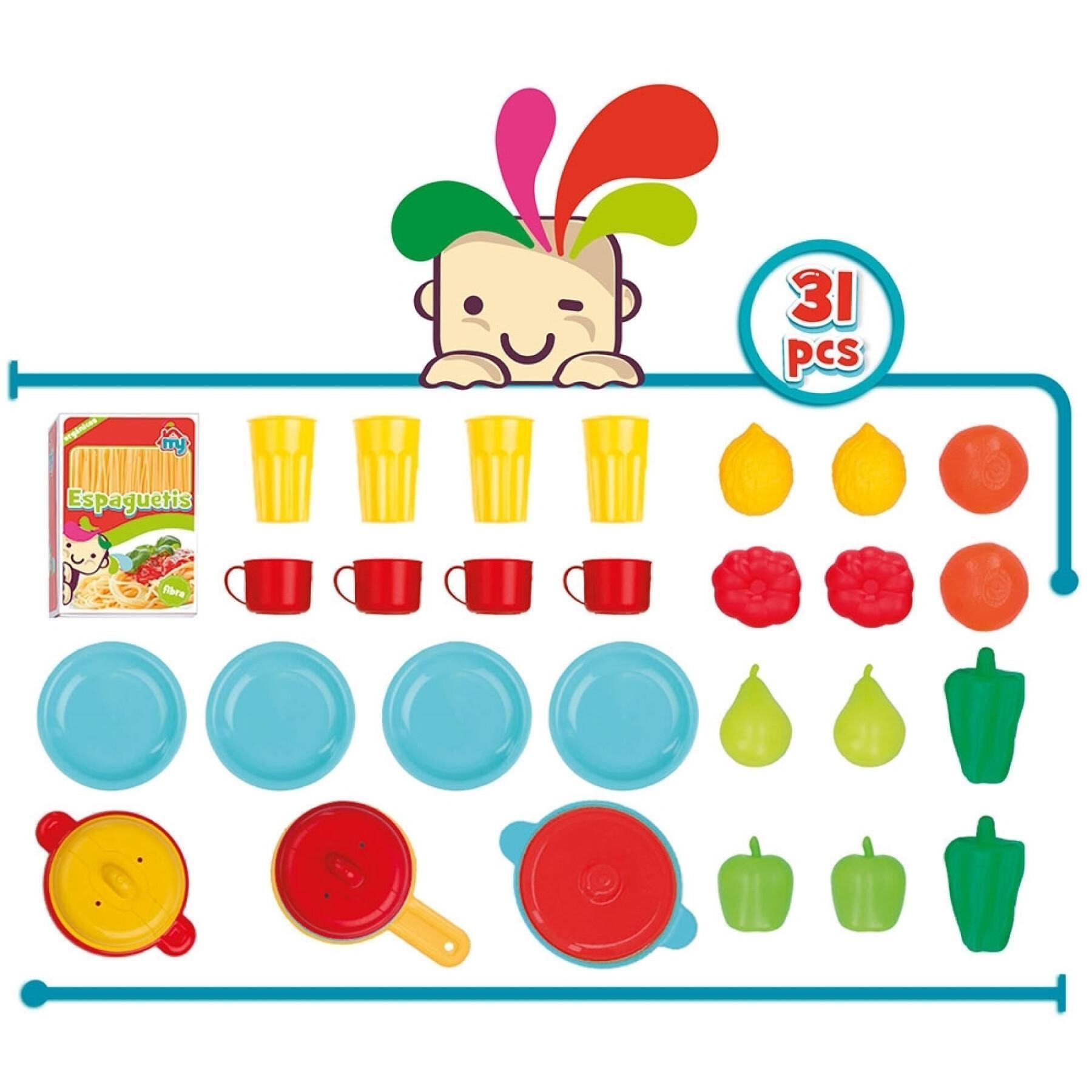 Köks- och matlåda med 31 delar CB Toys