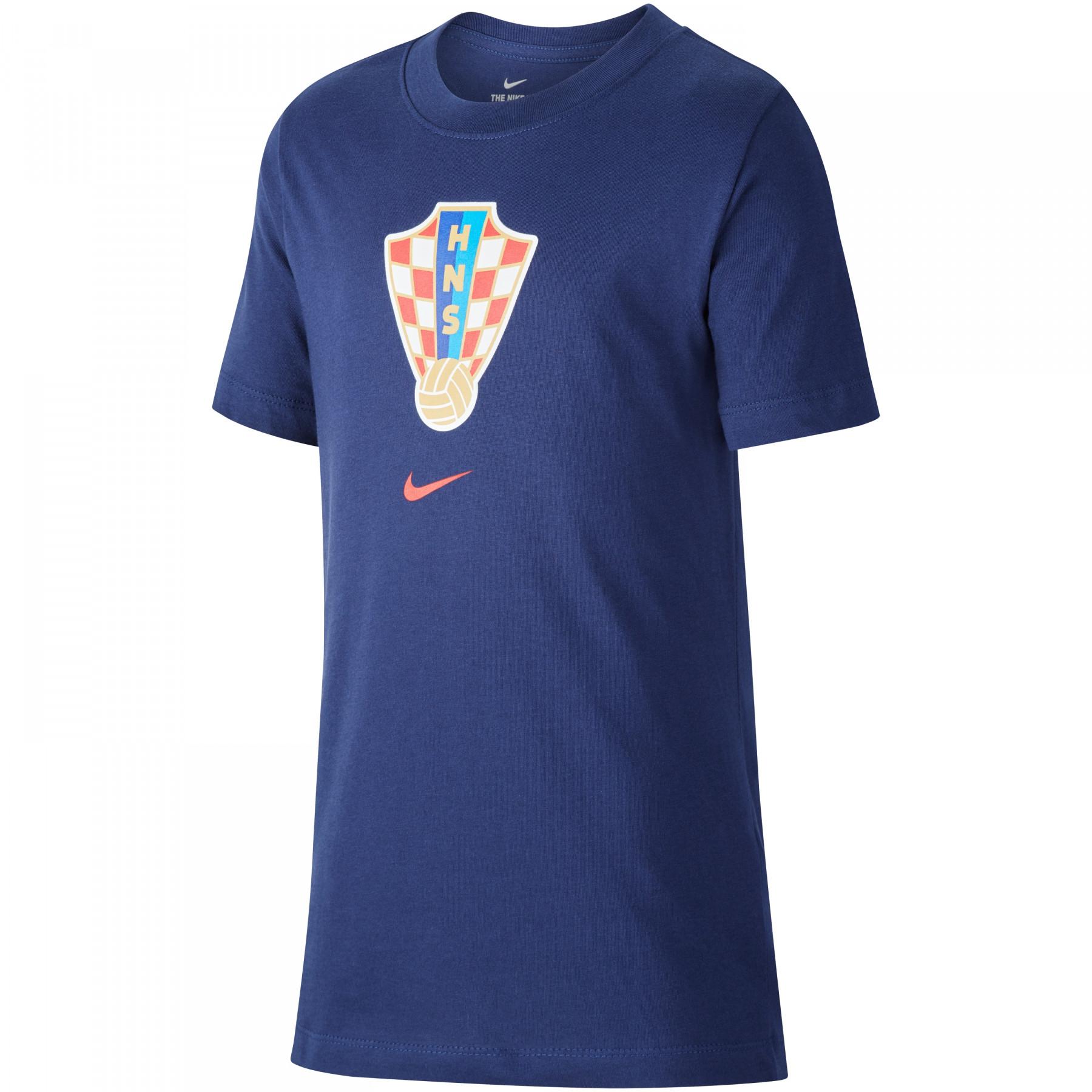 T-shirt för barn Croatie Basic