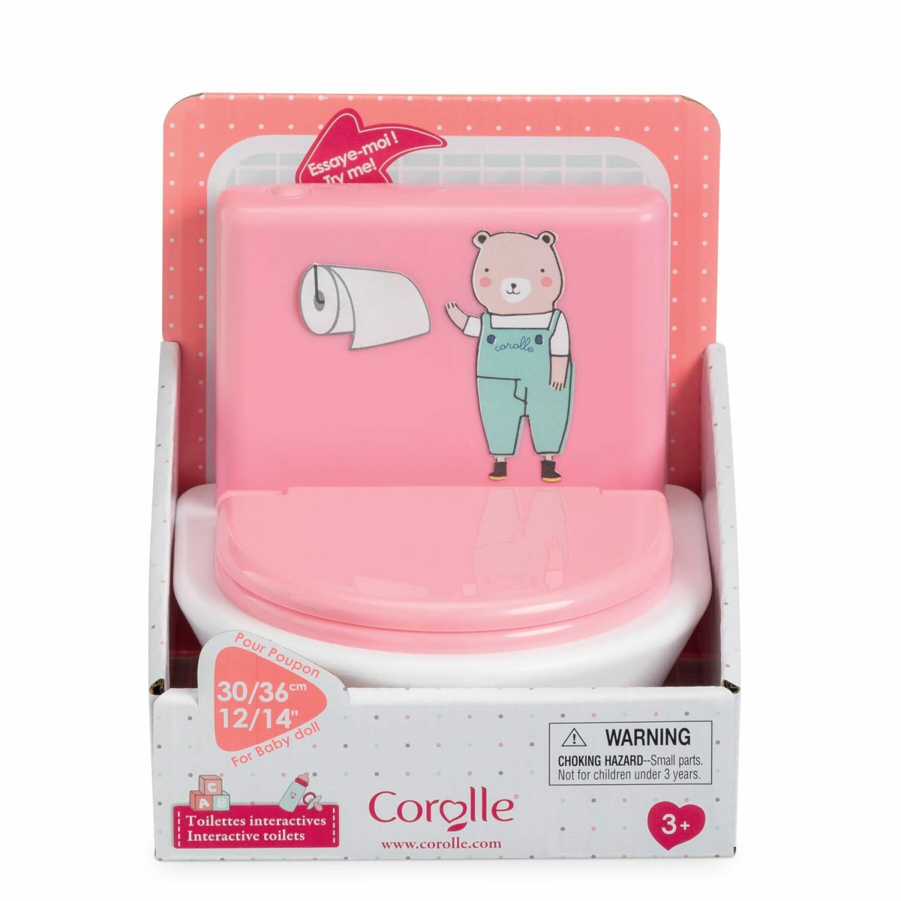 Interaktiv toalett för barn Corolle