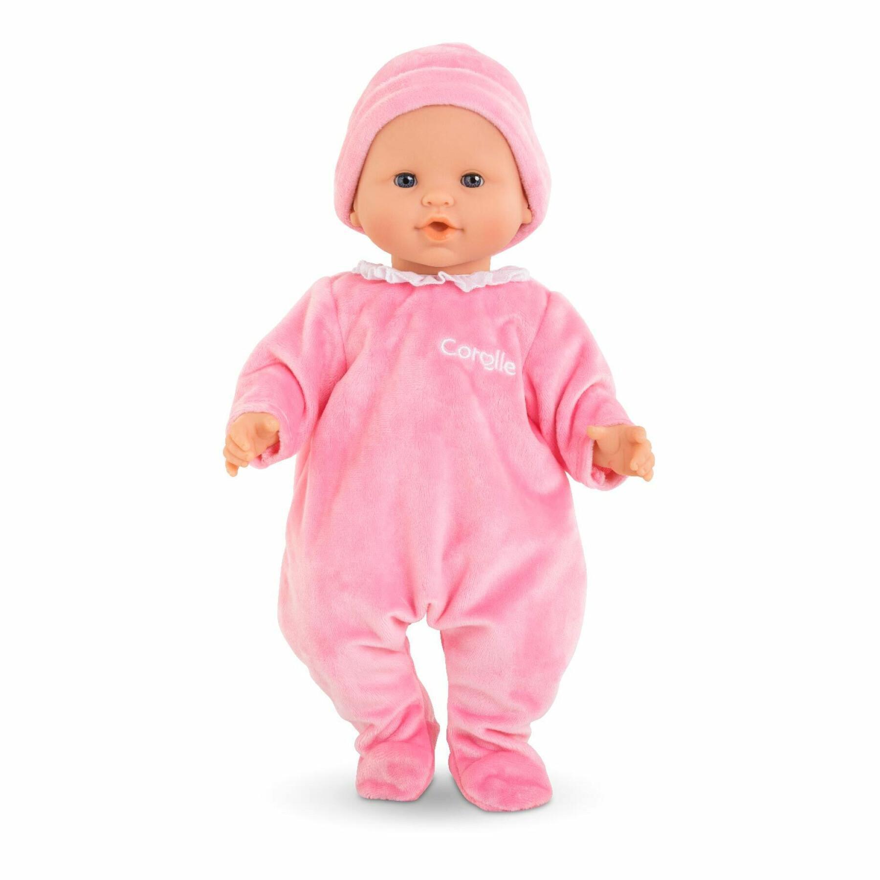 Pyjamas och mössa för spädbarn Corolle
