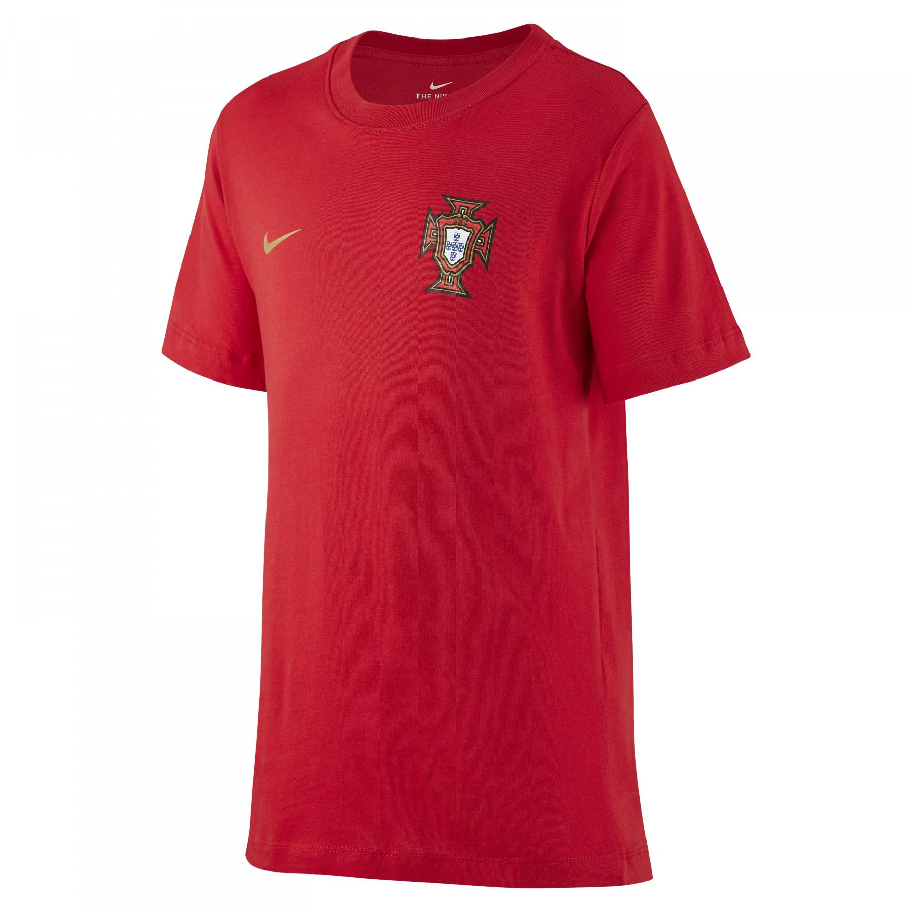 T-shirt för barn Portugal Coton