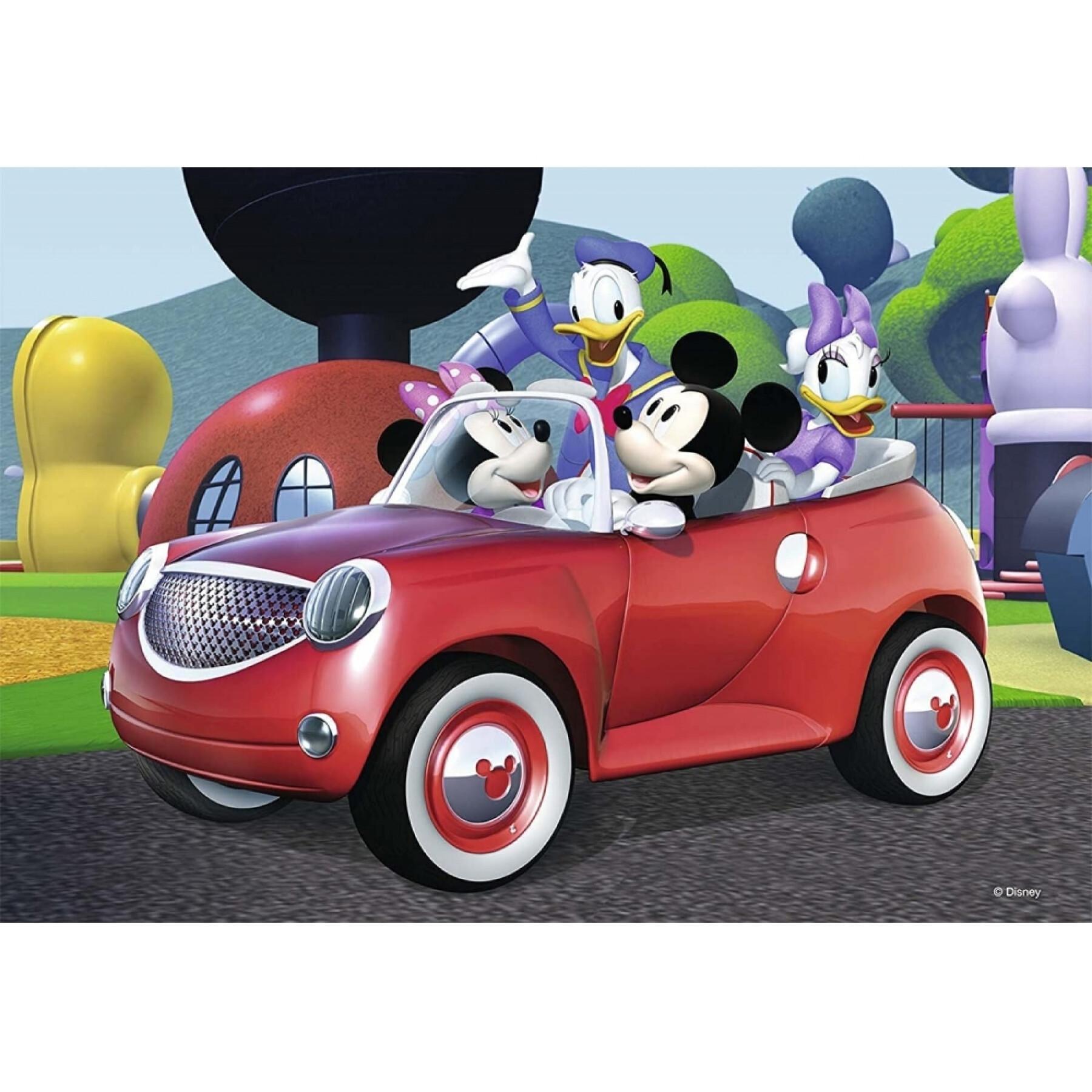 Pussel med 12 delar Disney Mickey, Minnie