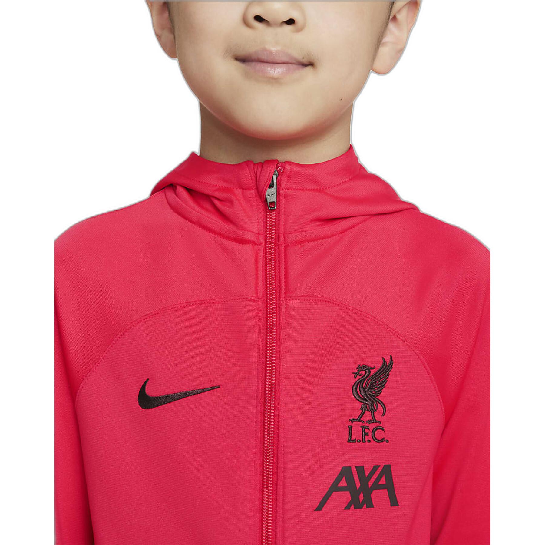 Träningsoverall för barn Liverpool FC Strike 2022/23