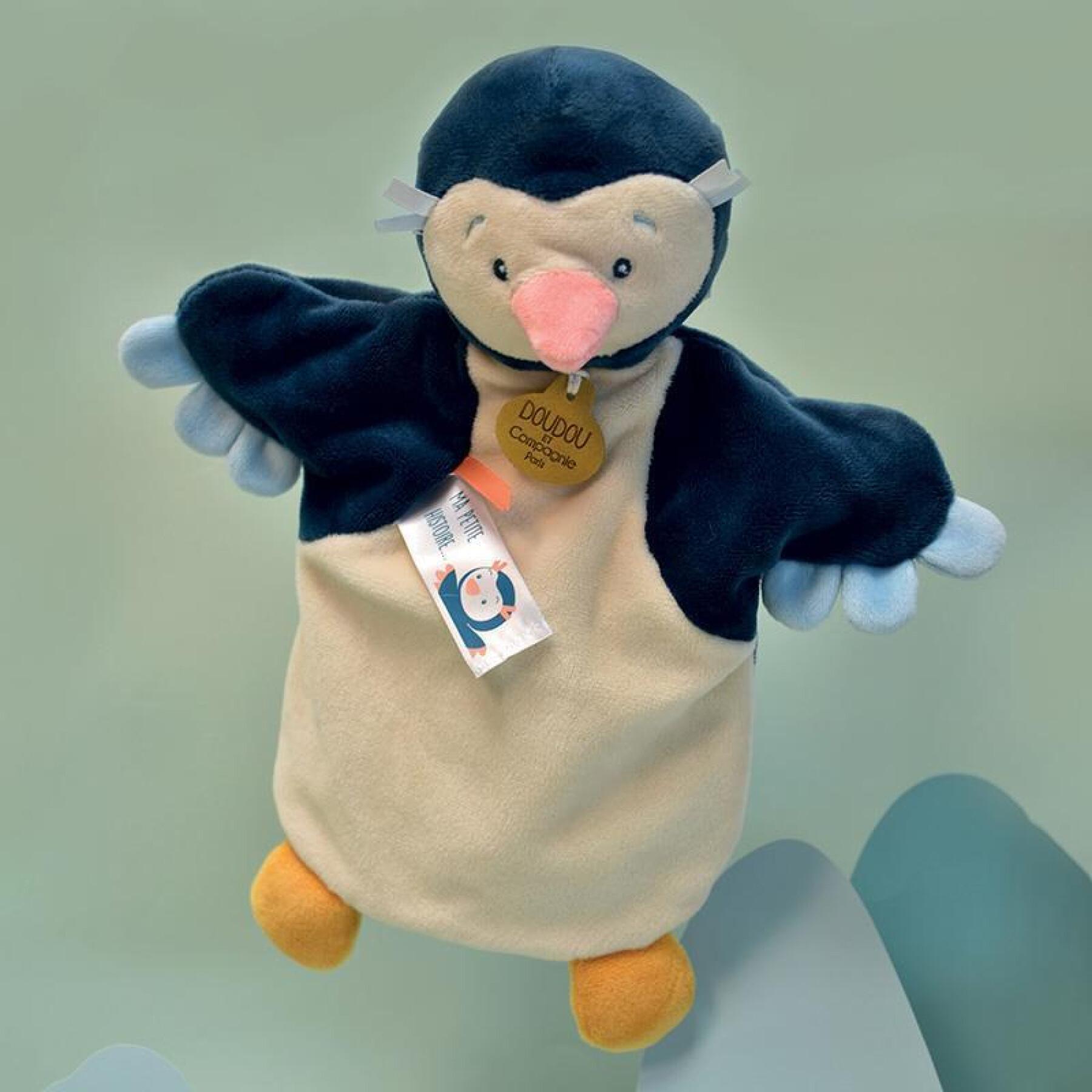 Marionettdocka Doudou & compagnie Pingouin