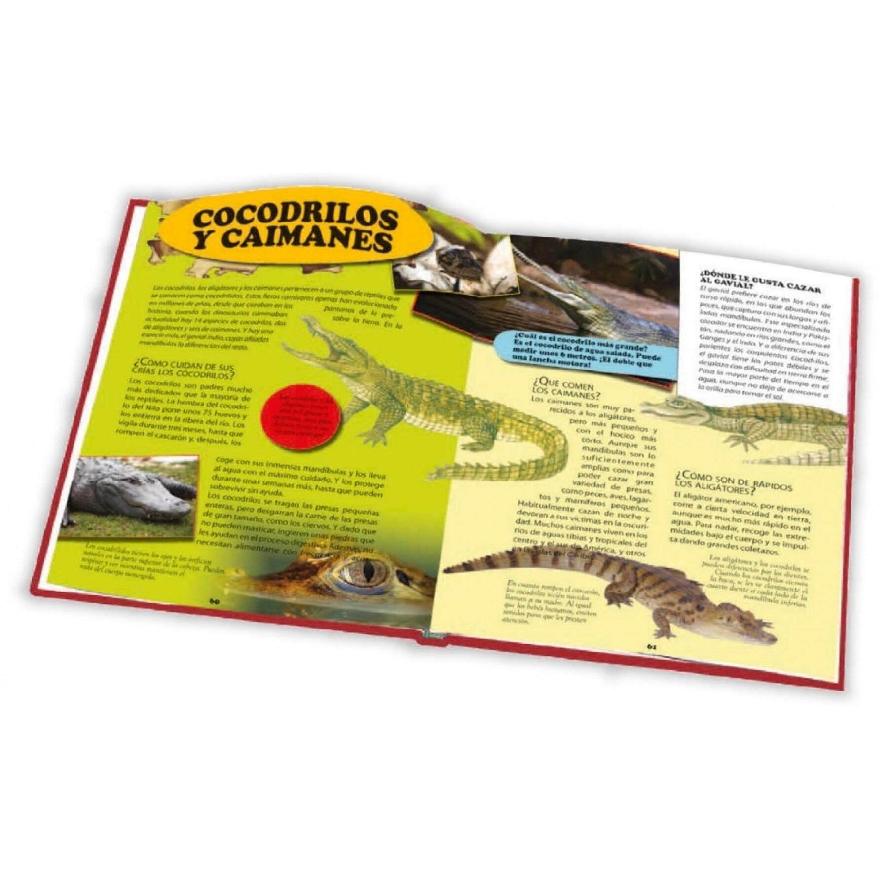 28-sidig uppslagsbok om djur Ediciones Saldaña