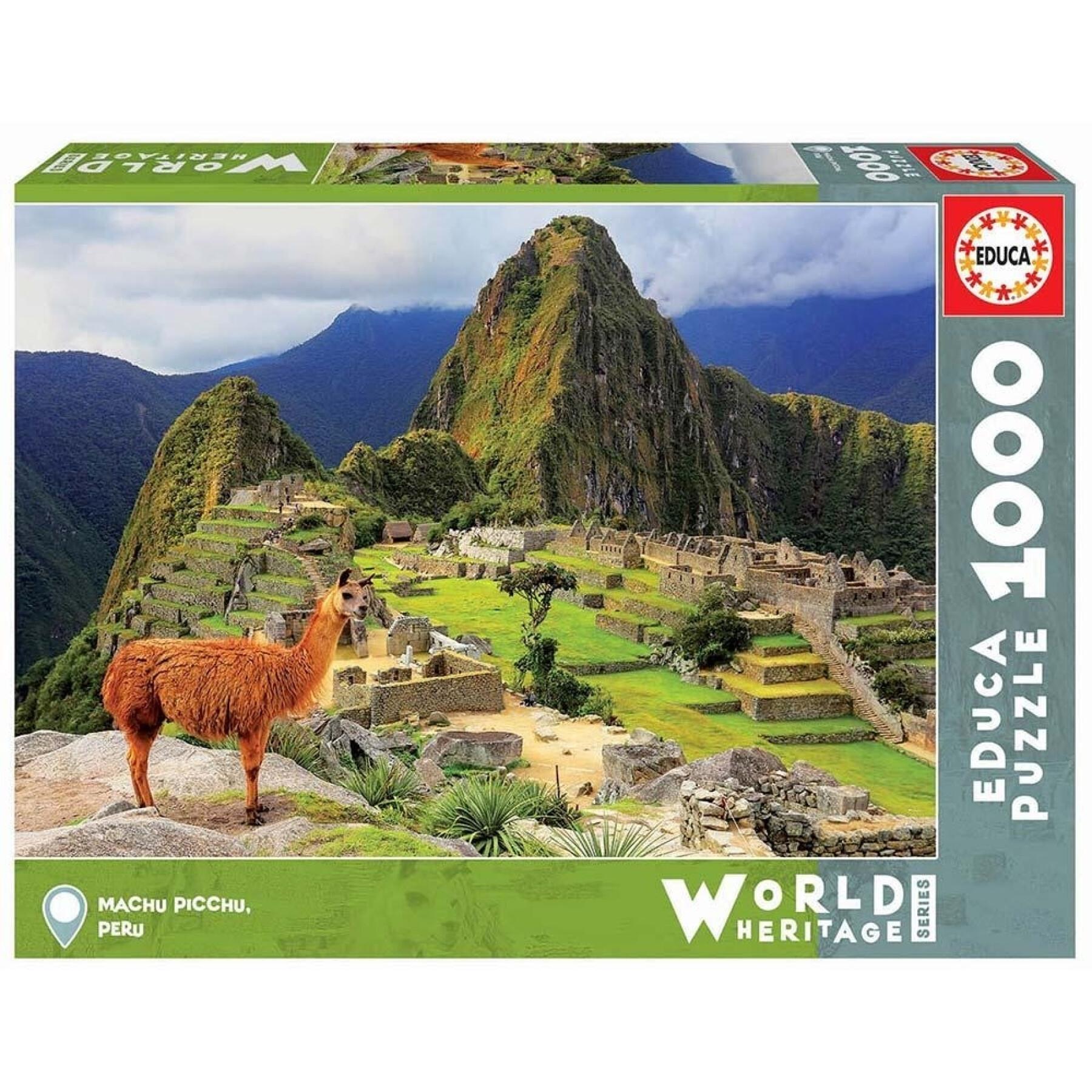Pussel med 1000 bitar Educa Machu Picchu