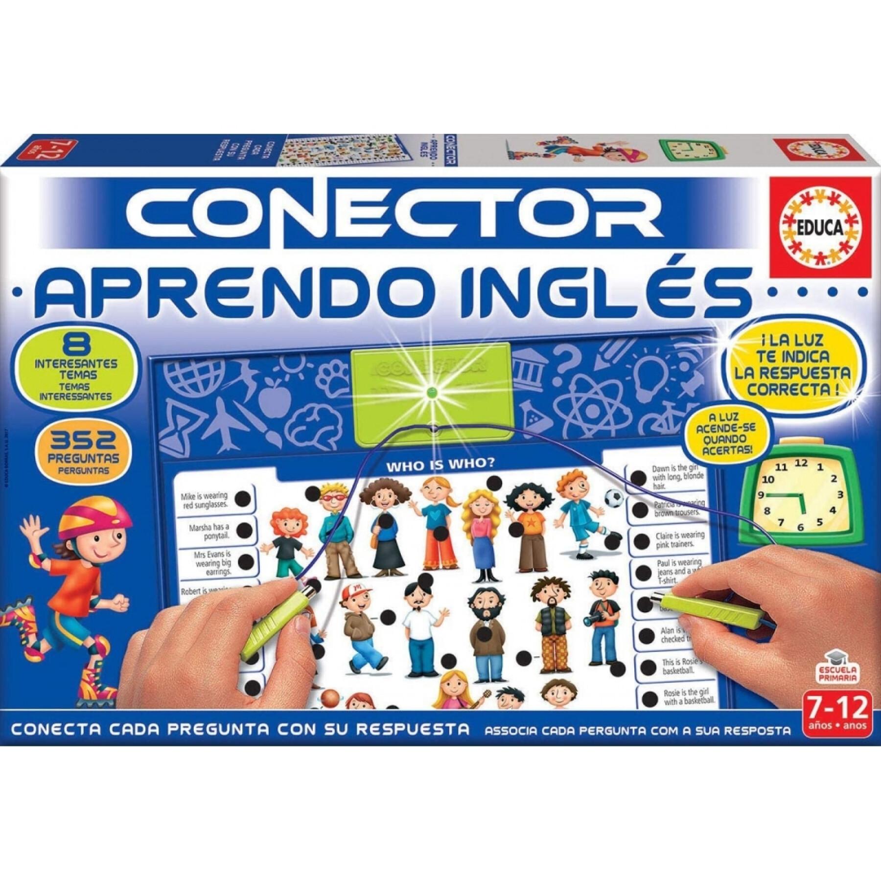 Lärplatta för att lära sig engelska Educa Conector