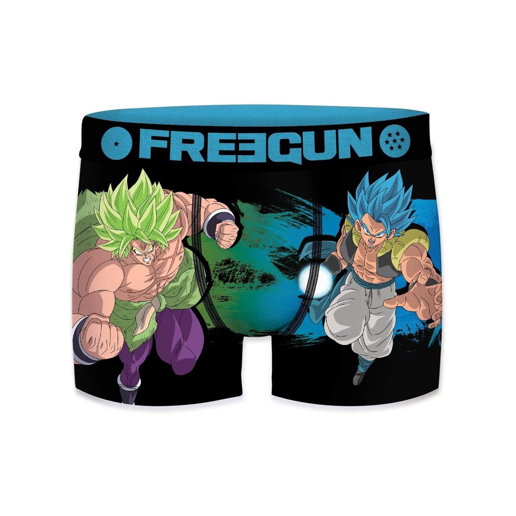 Set med 2 boxershorts för barn Freegun Dragon ball super broly
