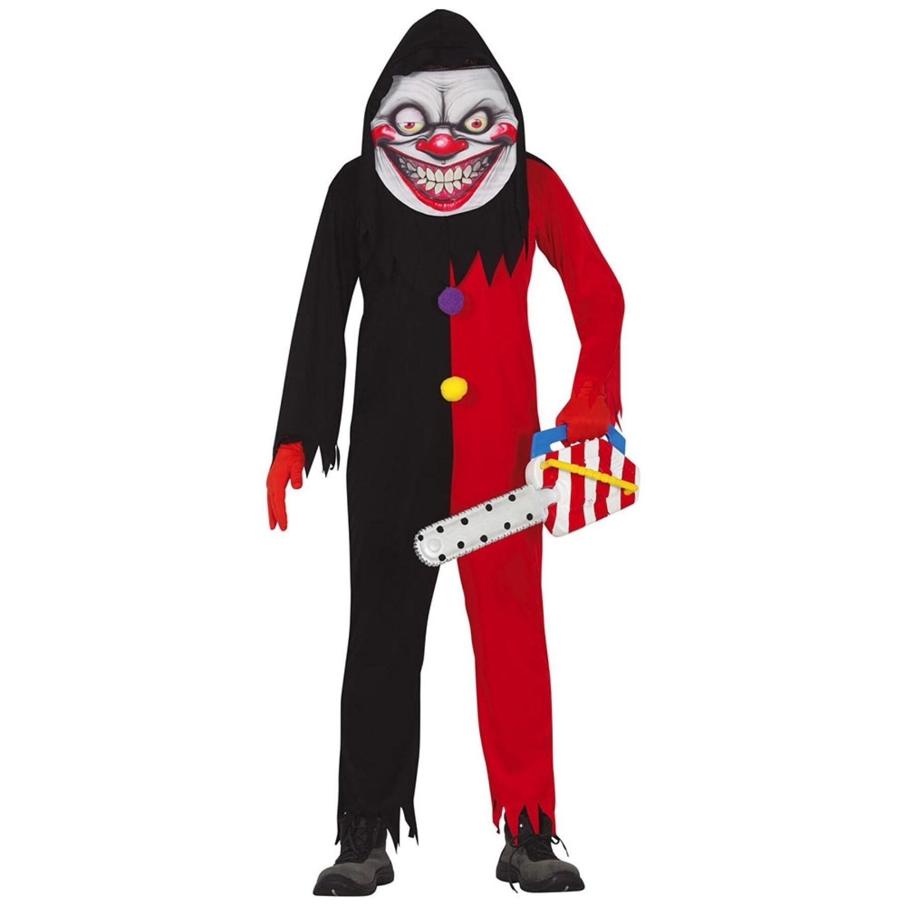 Förklädnad till ond clown Fiestas Guirca