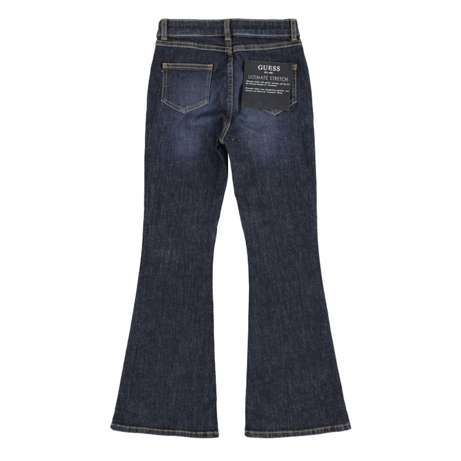 Utsvängda jeans för flickor Guess Ultimate Str