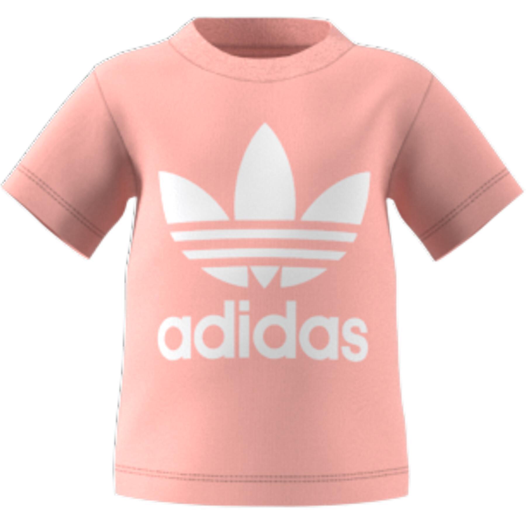 T-shirt för baby adidas Originals Trefoil