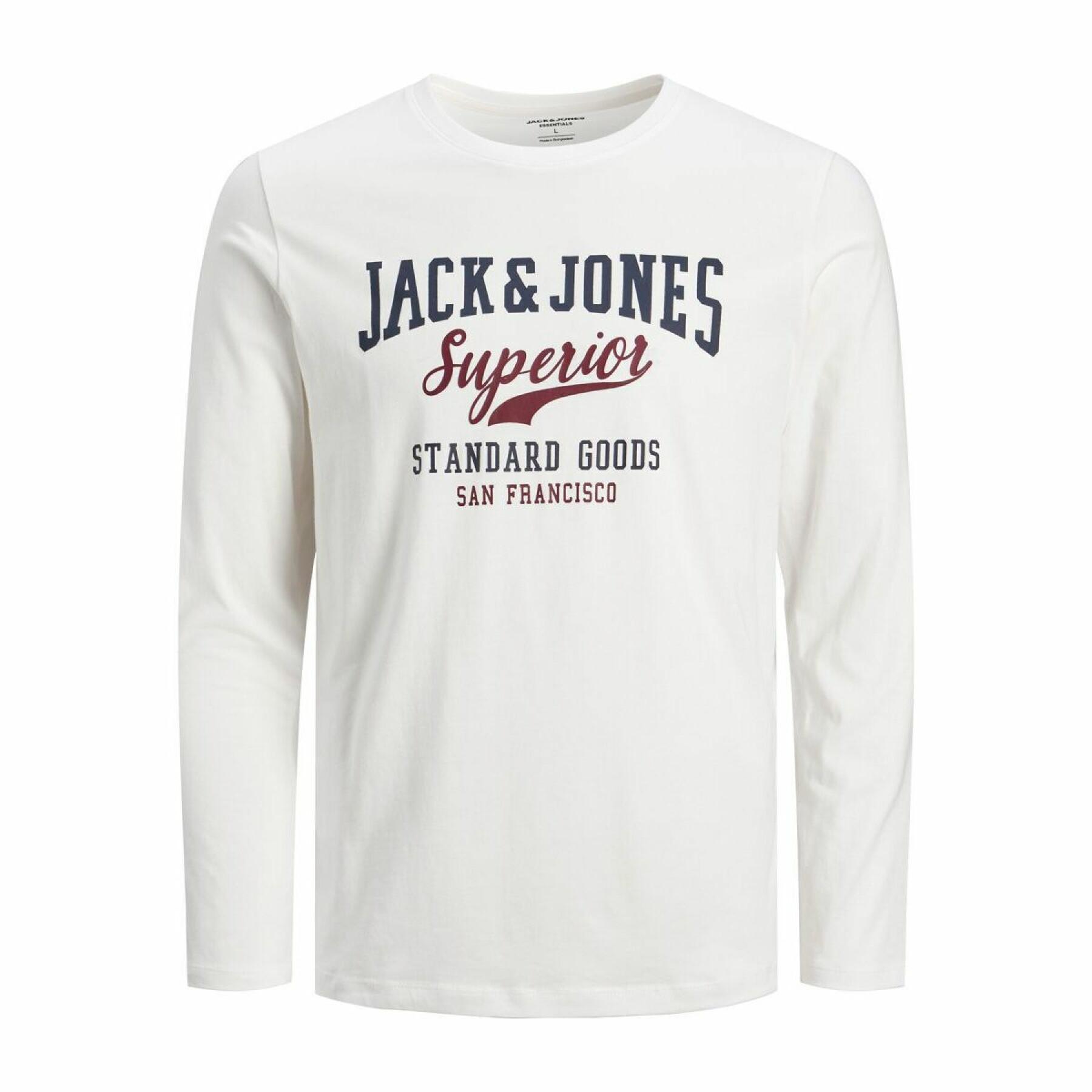 Långärmad T-shirt för barn Jack & Jones Logo