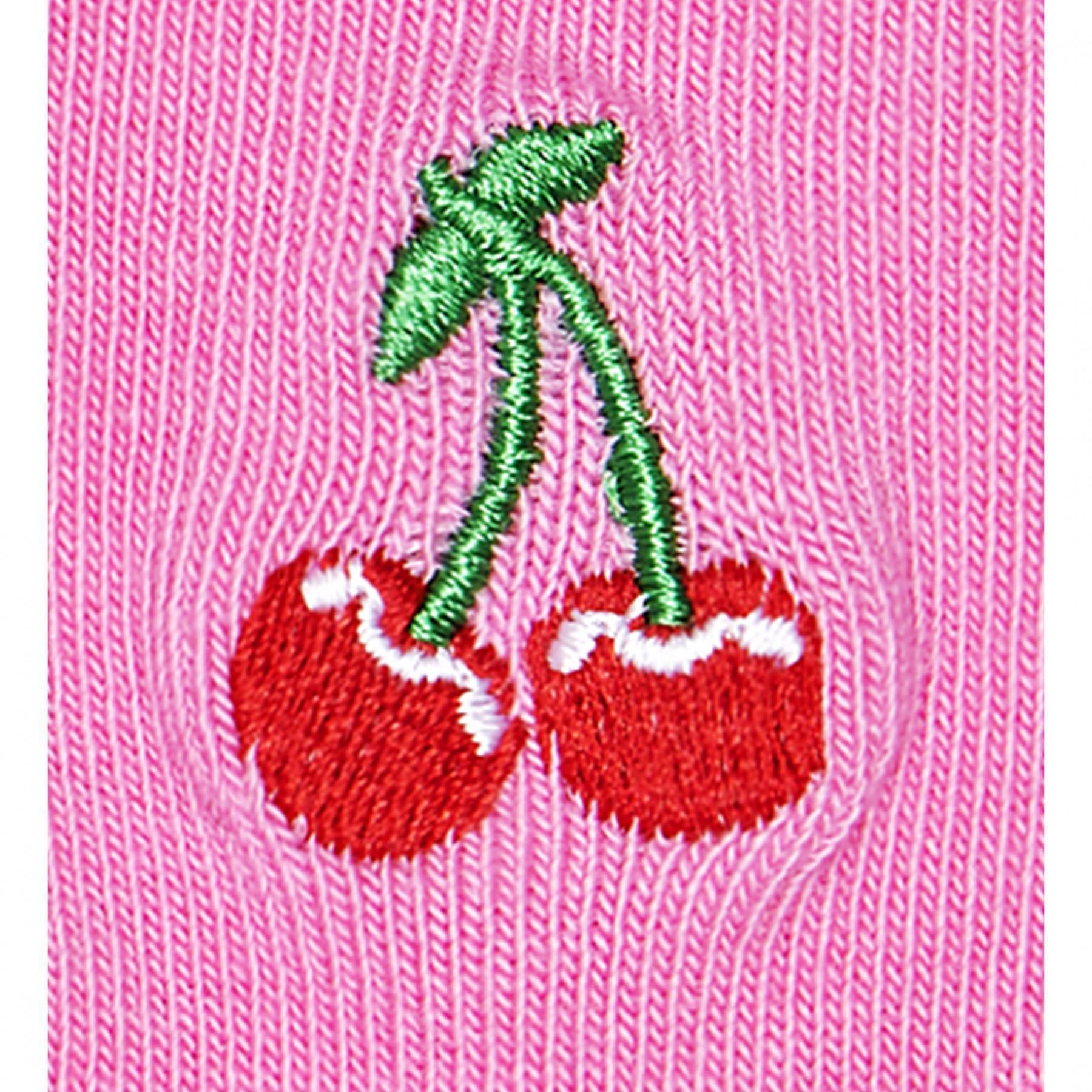 Strumpor för barn Happy Socks Cherry Embroidery
