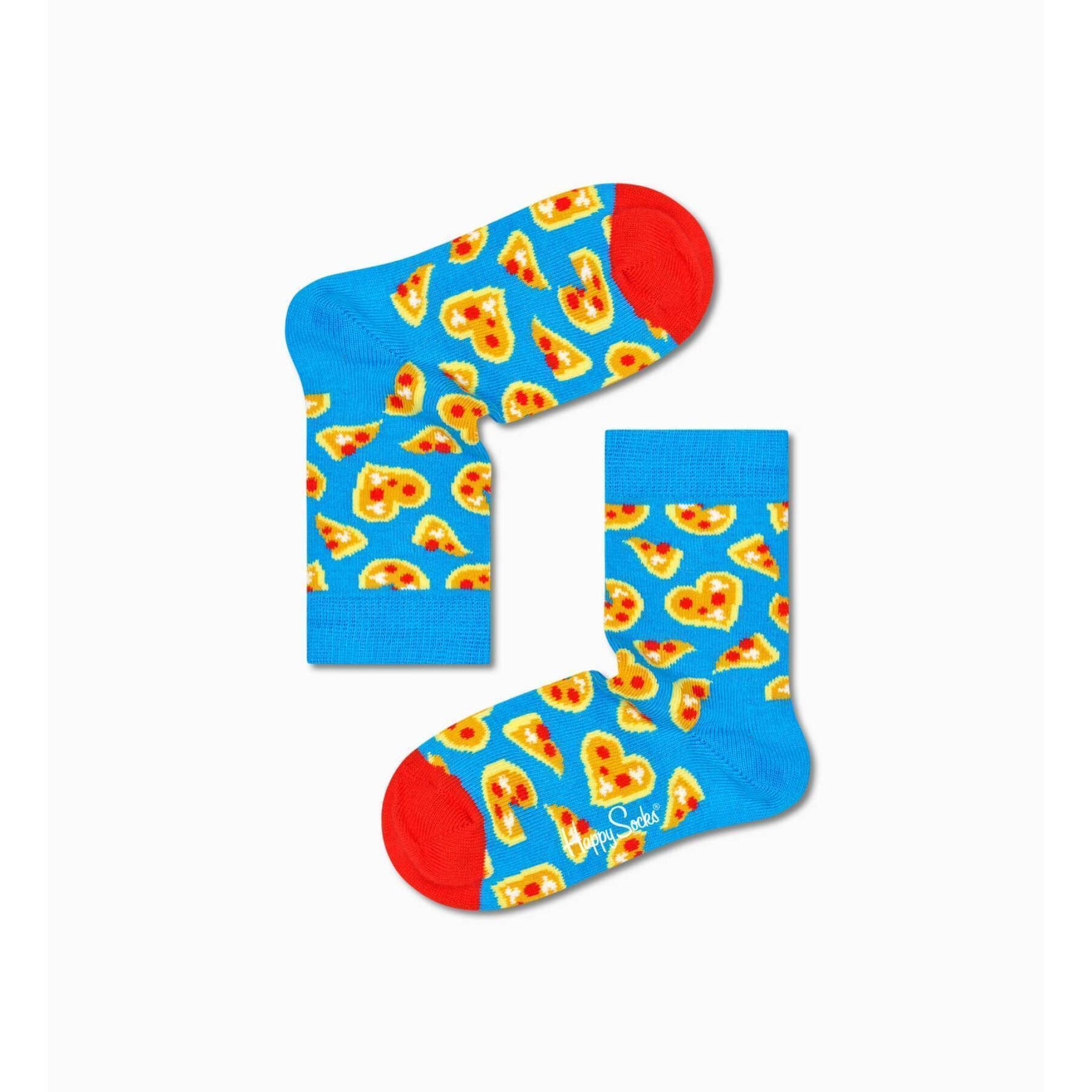 Strumpor för barn Happy socks Pizza Loves