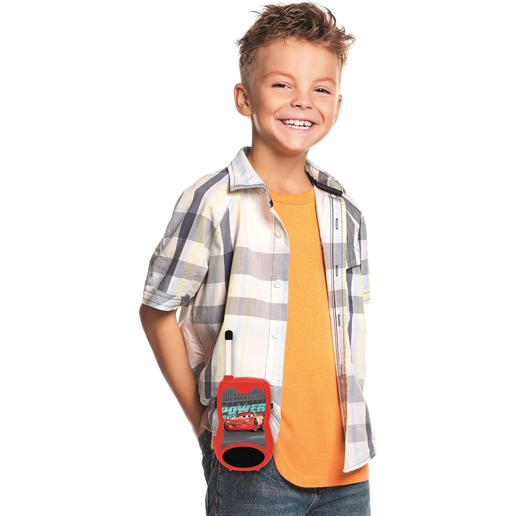 Ett par walkie-talkies Lexibook Disney Cars 3