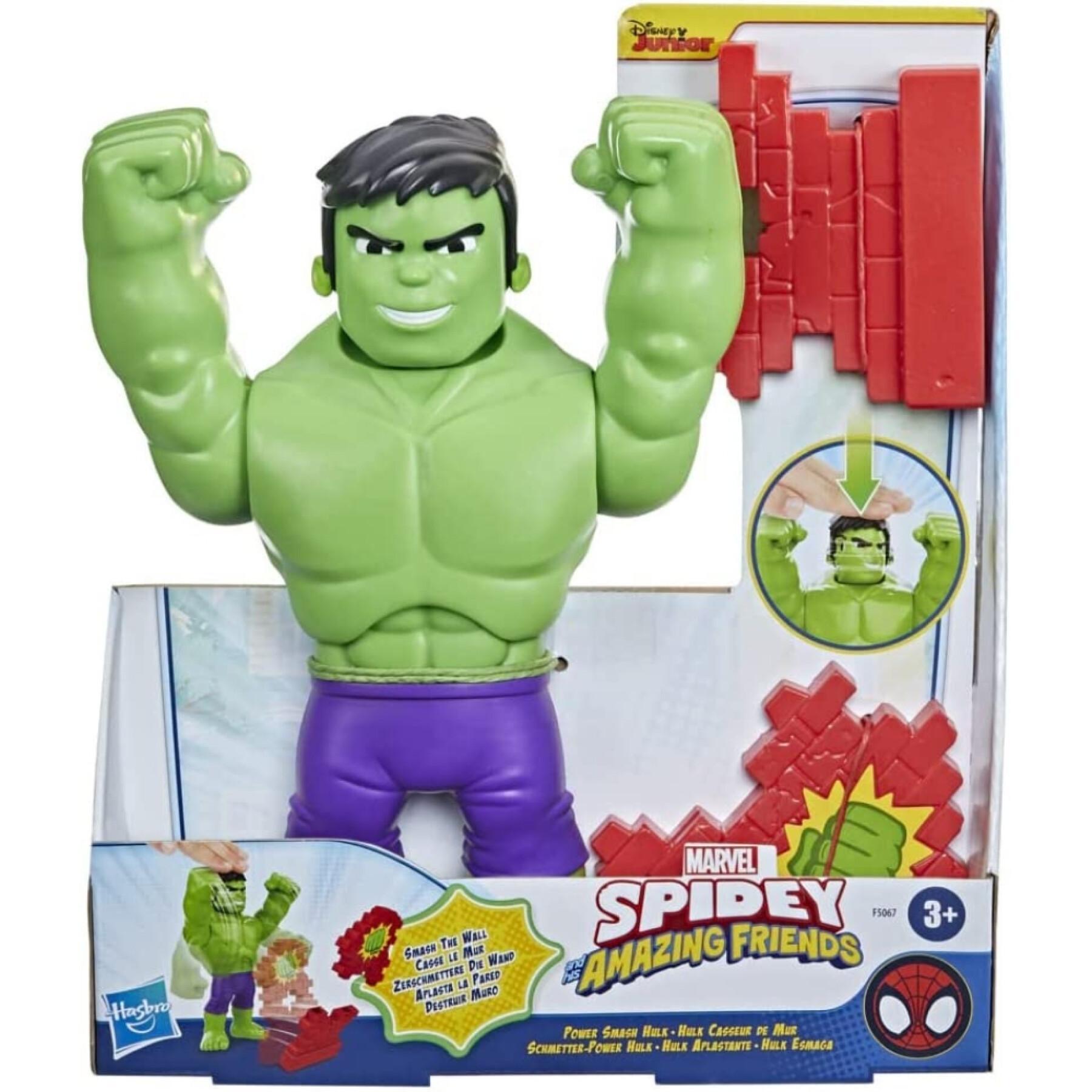 Figur Marvel Spidey Mega Mighty Hulk con Gestos