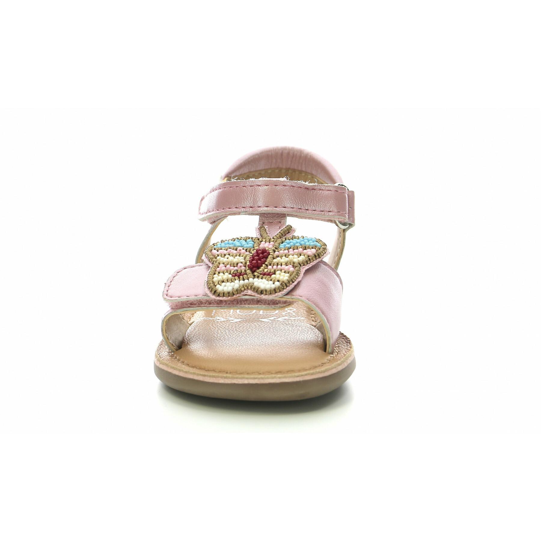 Sandaler för babyflickor MOD 8 Cloonimals