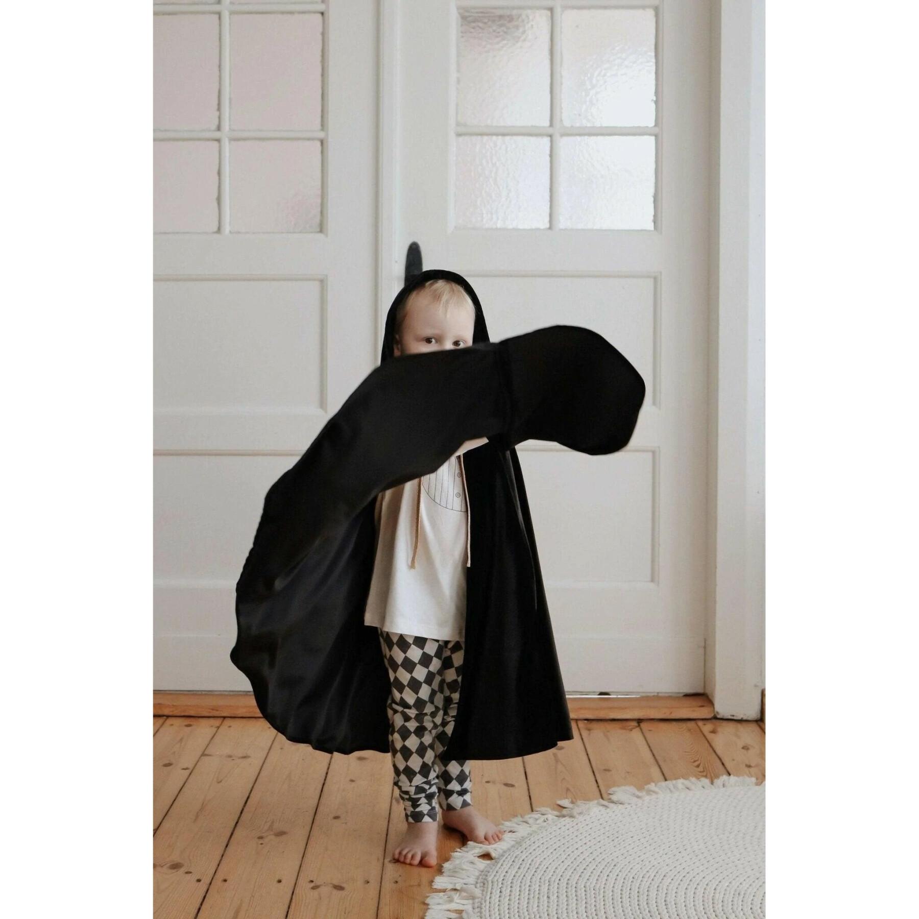Magisk cape för barn Moi Mili "Le petit chaperon noir"