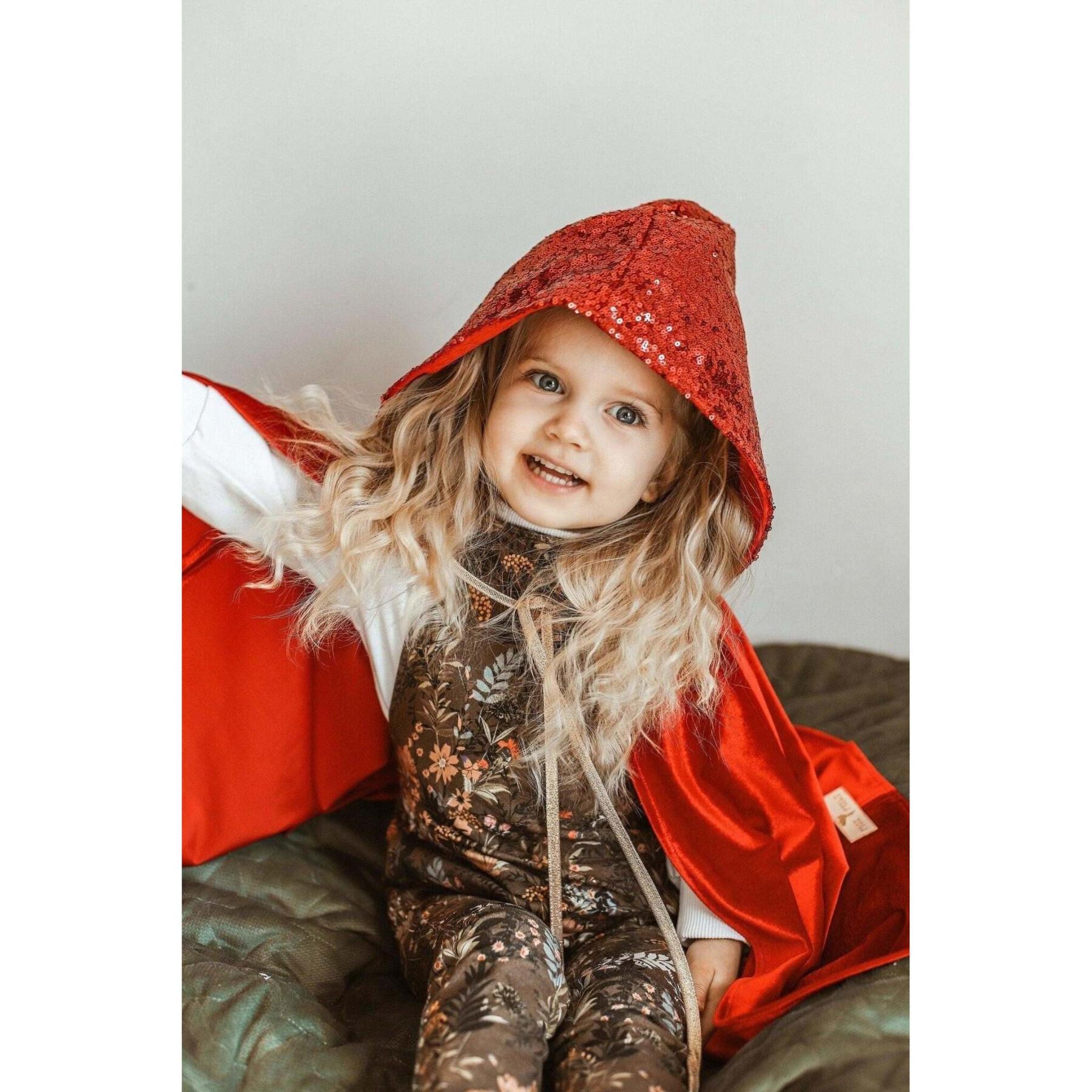 Magisk cape för barn Moi Mili Little Red Riding Hood