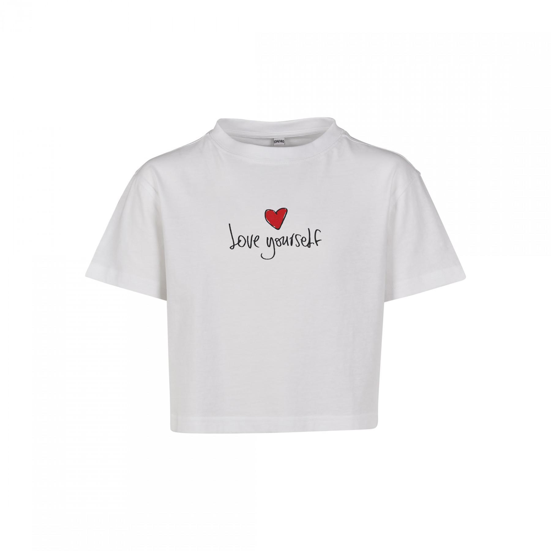 Barnens t-shirt miter kärlek yourelf
