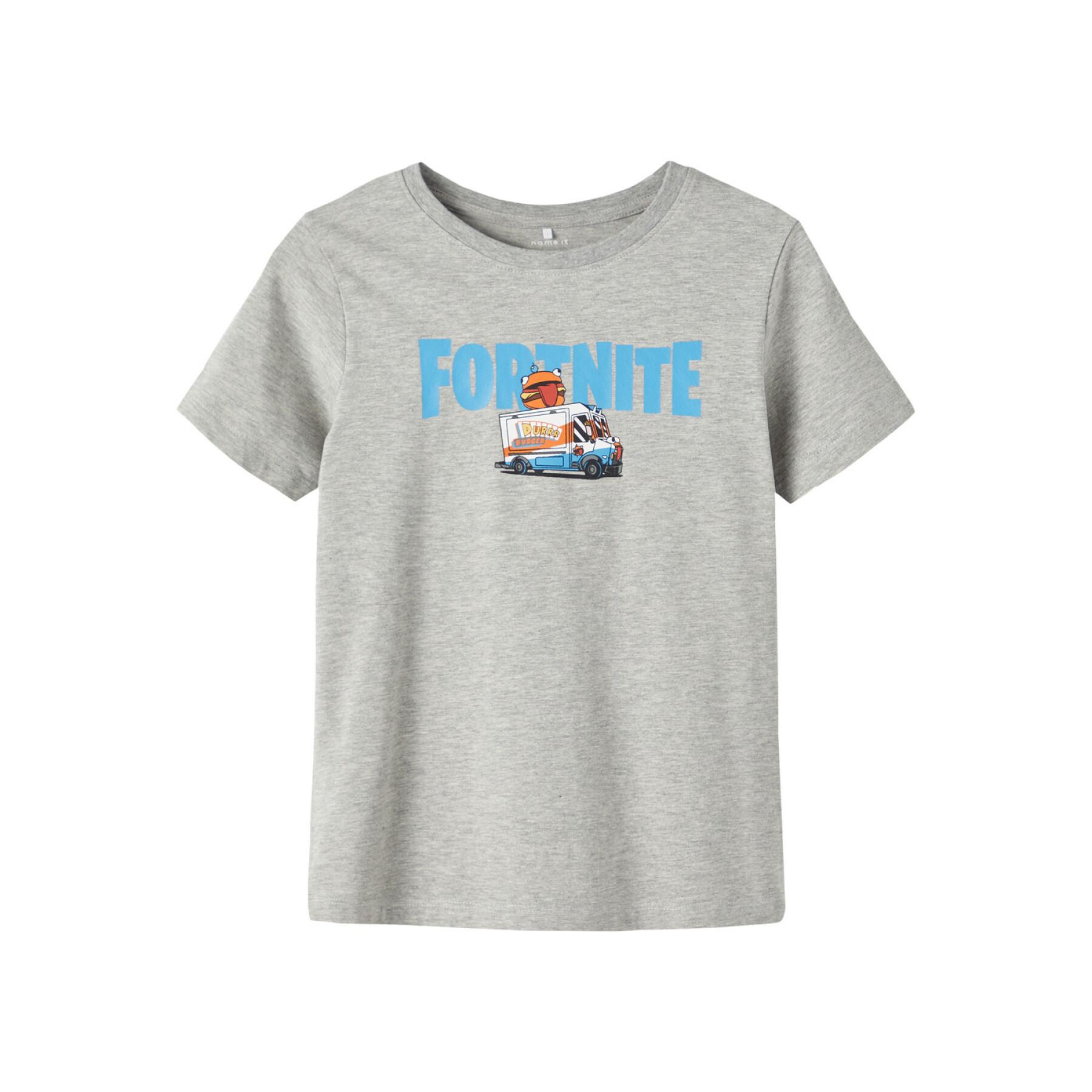 T-shirt för barn Name it Alonso Fortnite