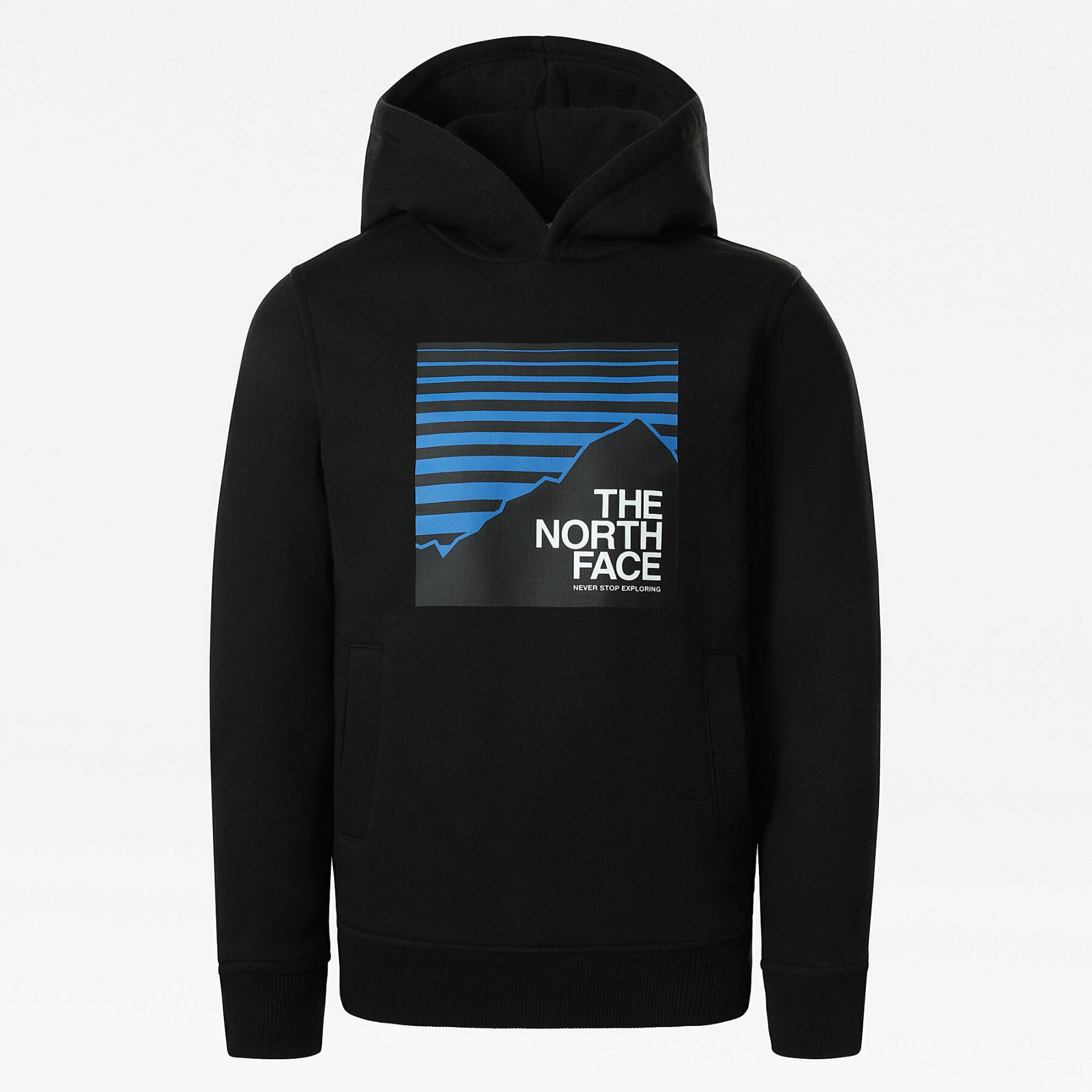 Sweatshirt med huva för barn The North Face New Box