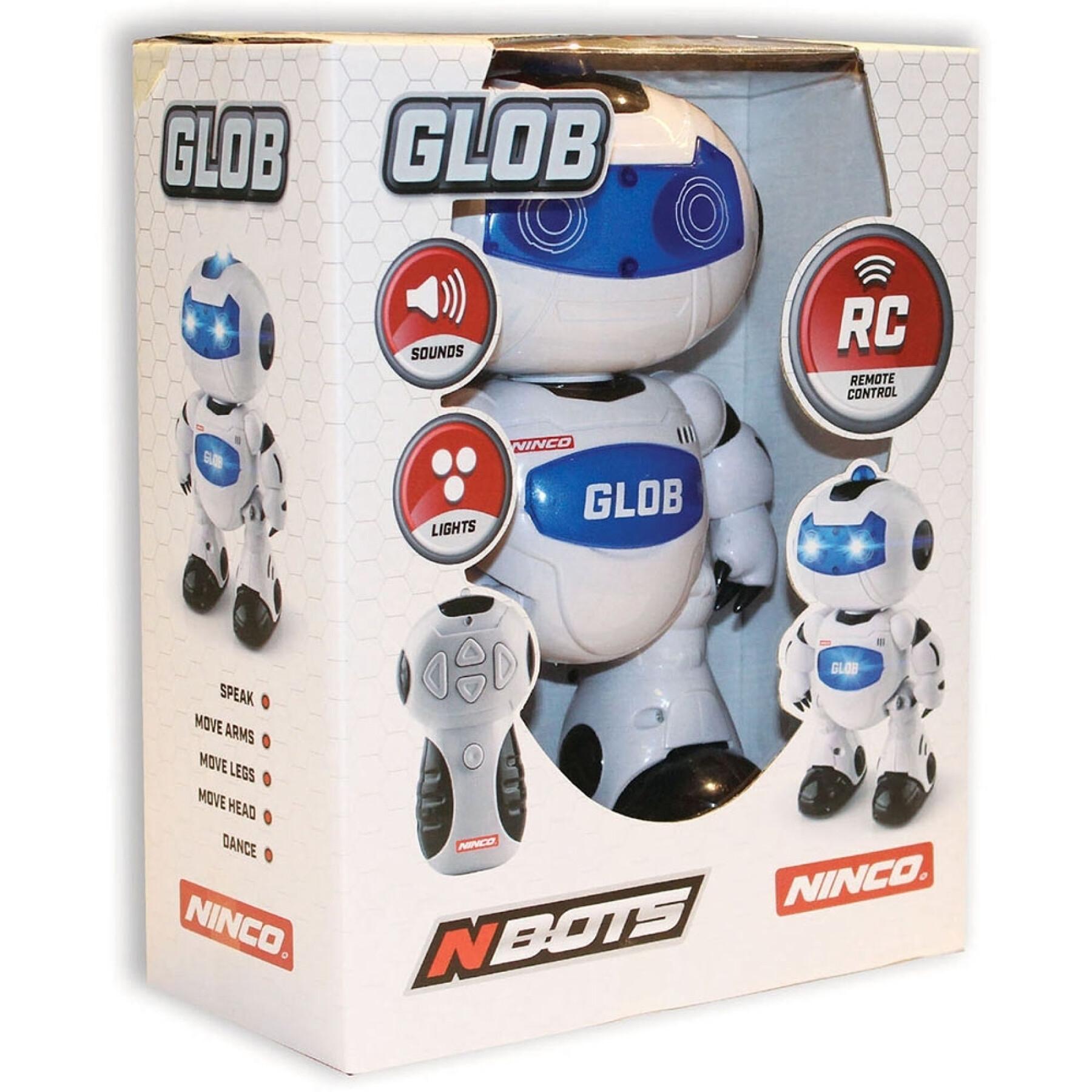 Engelsktalande fjärrstyrd robot Ninco Glob