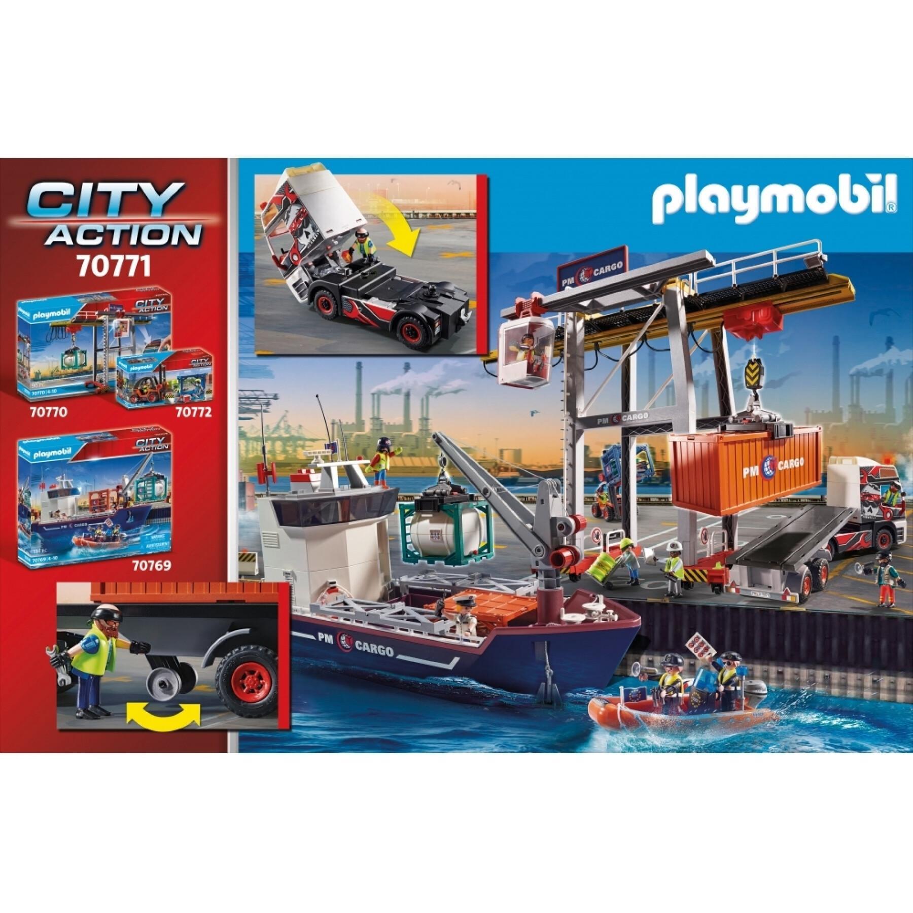 Lastbil med citytrailer Playmobil