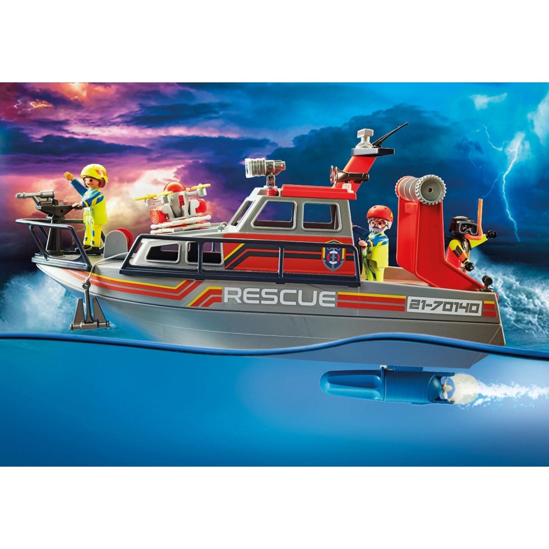 Yacht sjöräddning Playmobil City Rescue